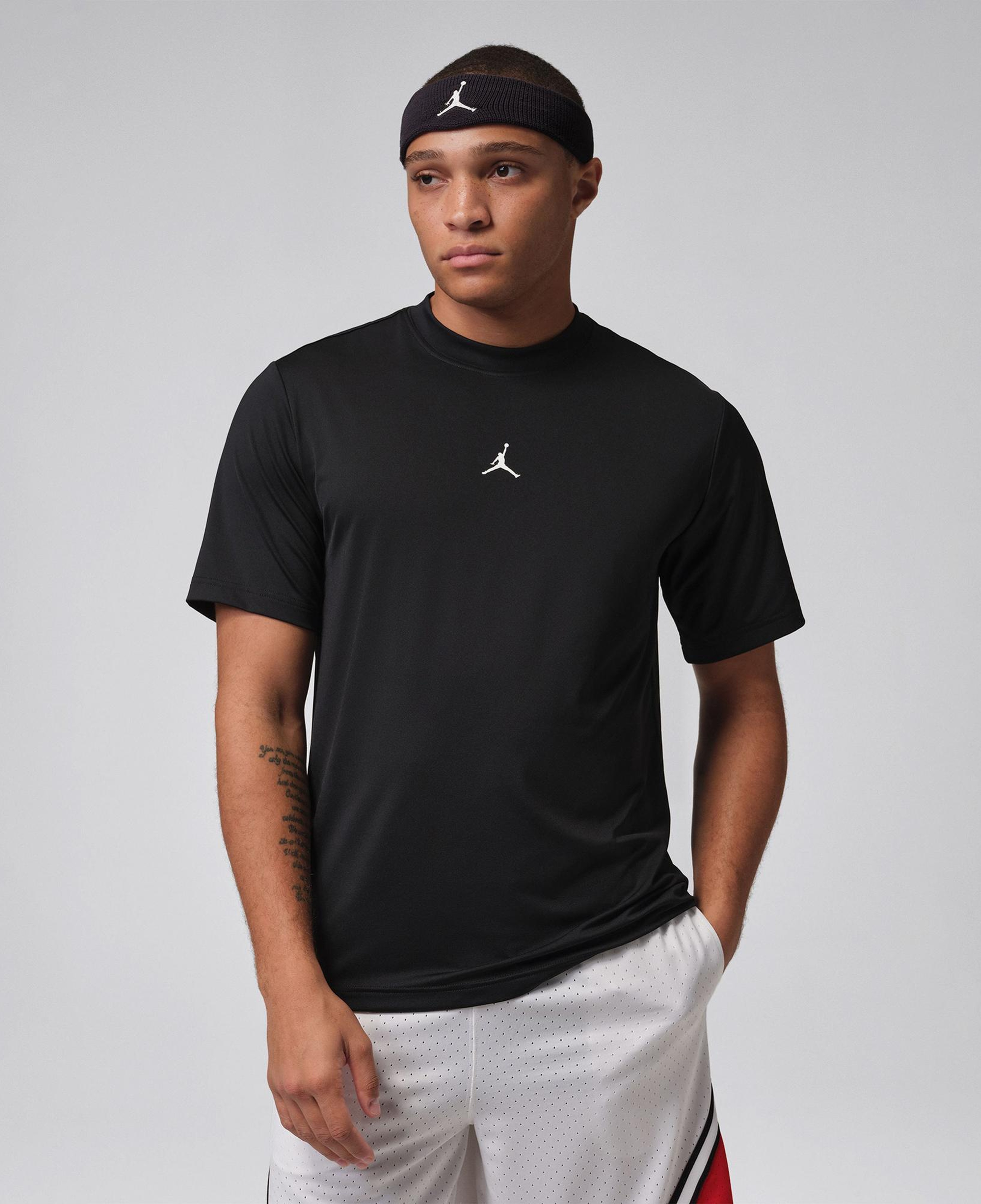 Jordan Dri-Fit Sport Essentials Erkek Siyah T-Shirt