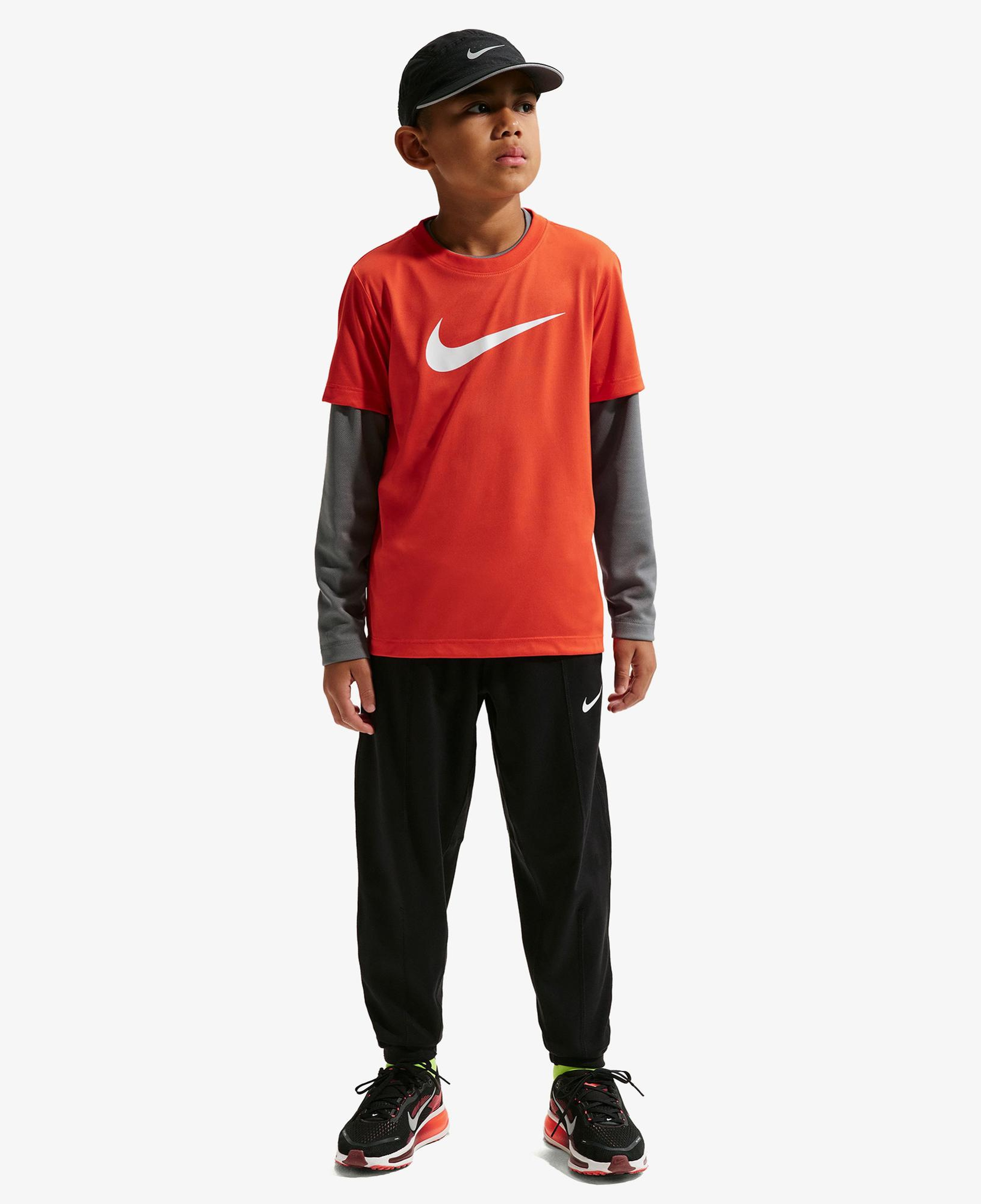 Nike Pro Dri-Fit Fleece Çocuk Siyah Eşofman Altı