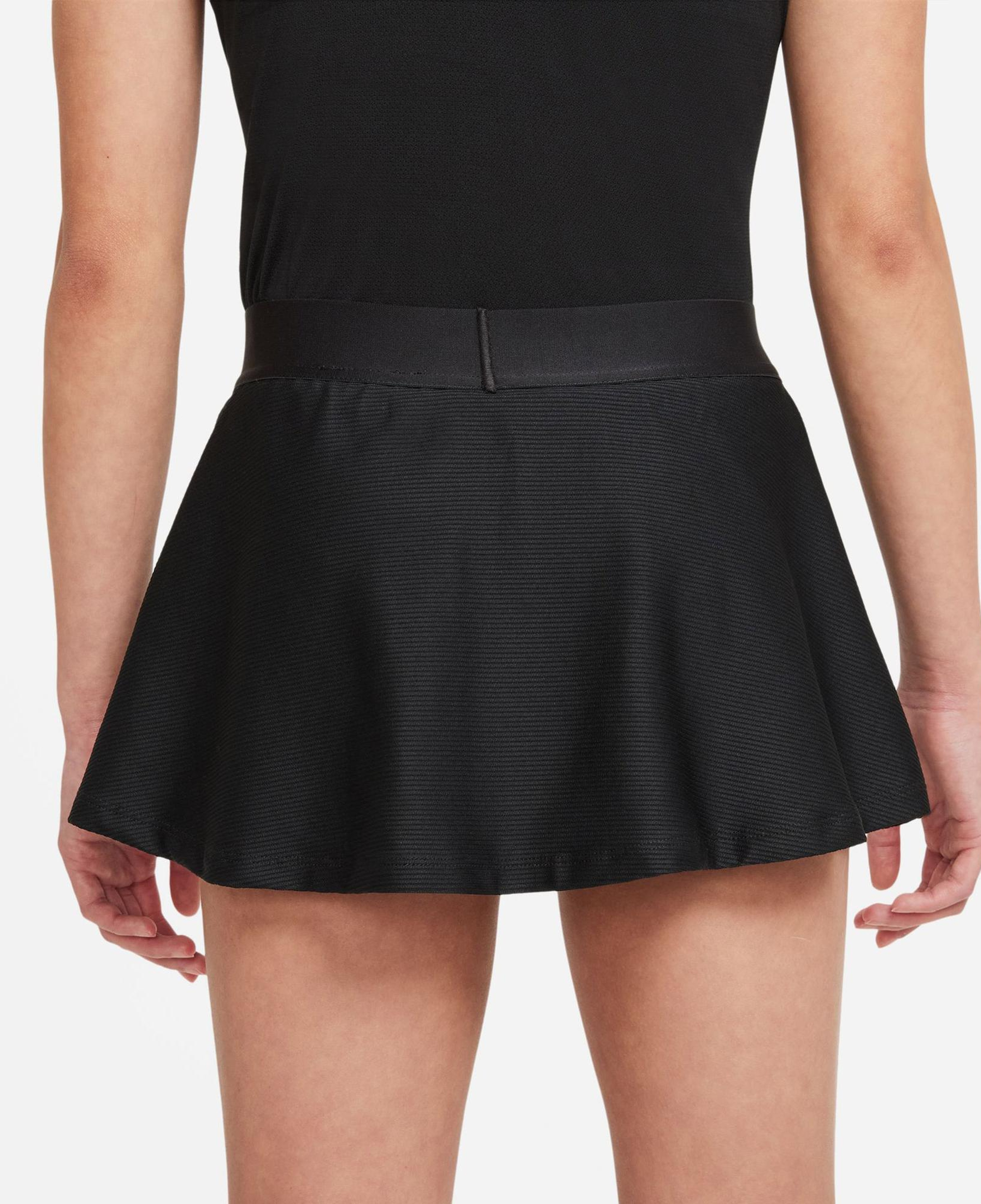 Nike Court Victory Tennis Çocuk Siyah Etek