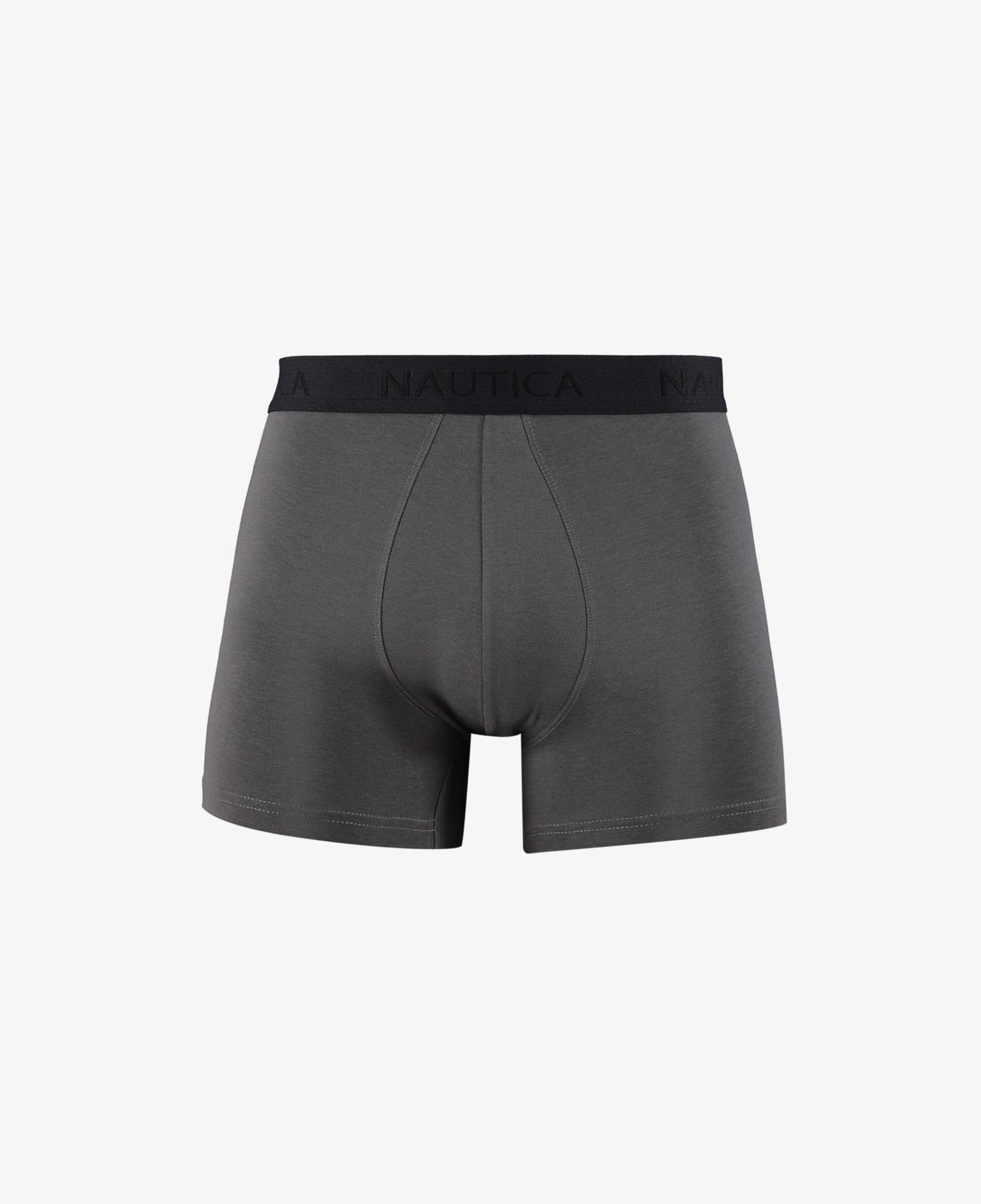 Nautica Erkek Siyah Standart Fit 3'lü Boxer