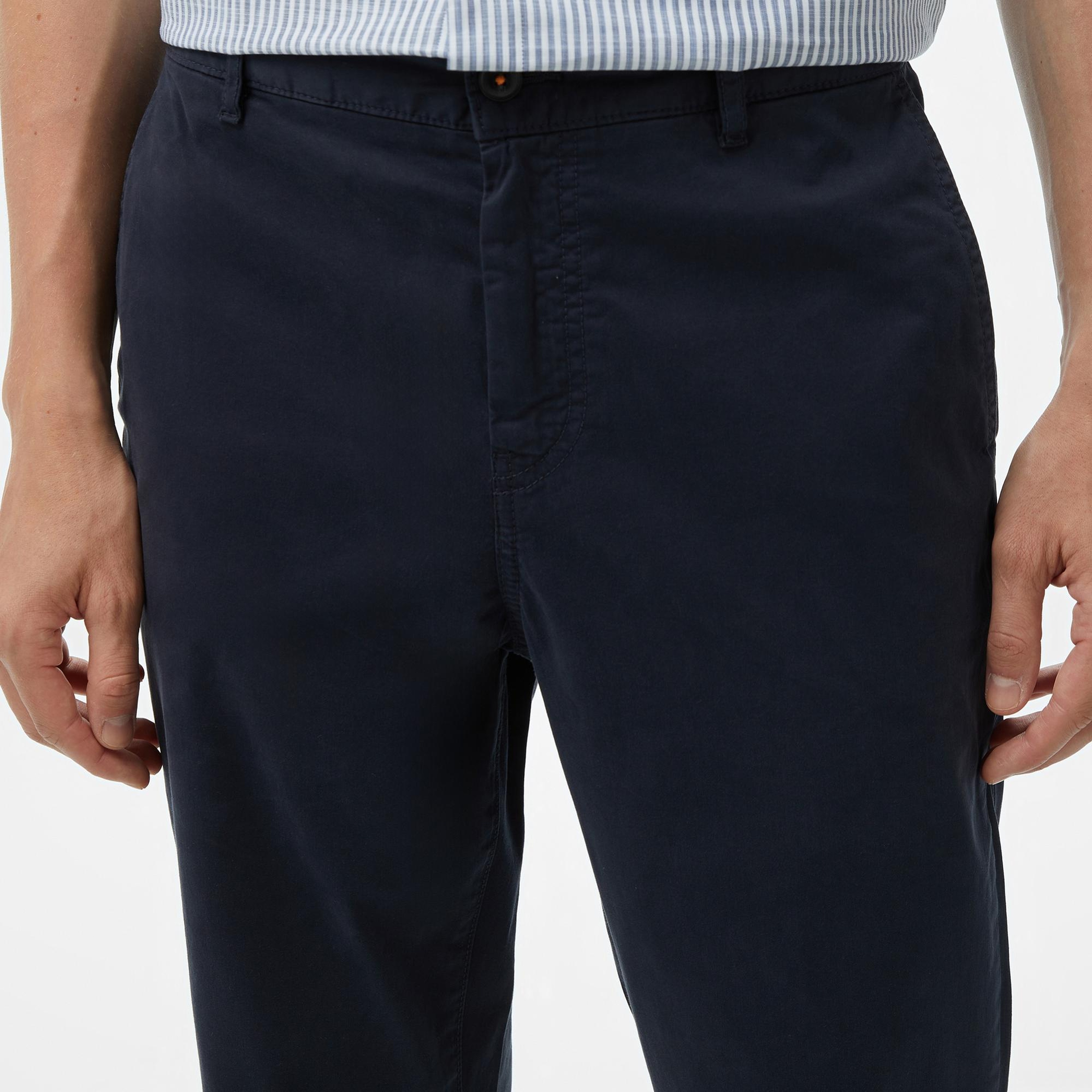 Boss Chino Tapered Erkek Lacivert Pantolon