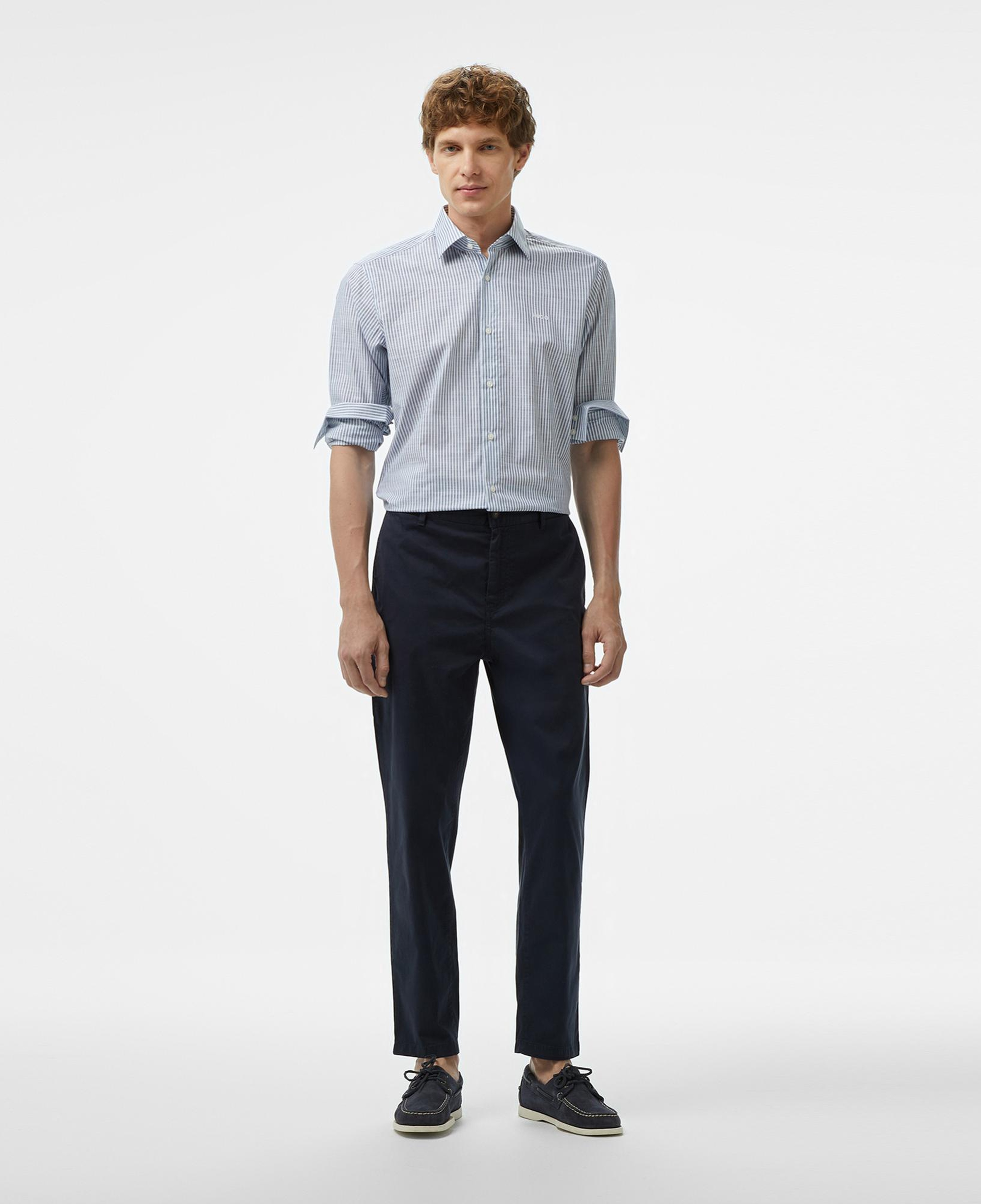 Boss Chino Tapered Erkek Lacivert Pantolon