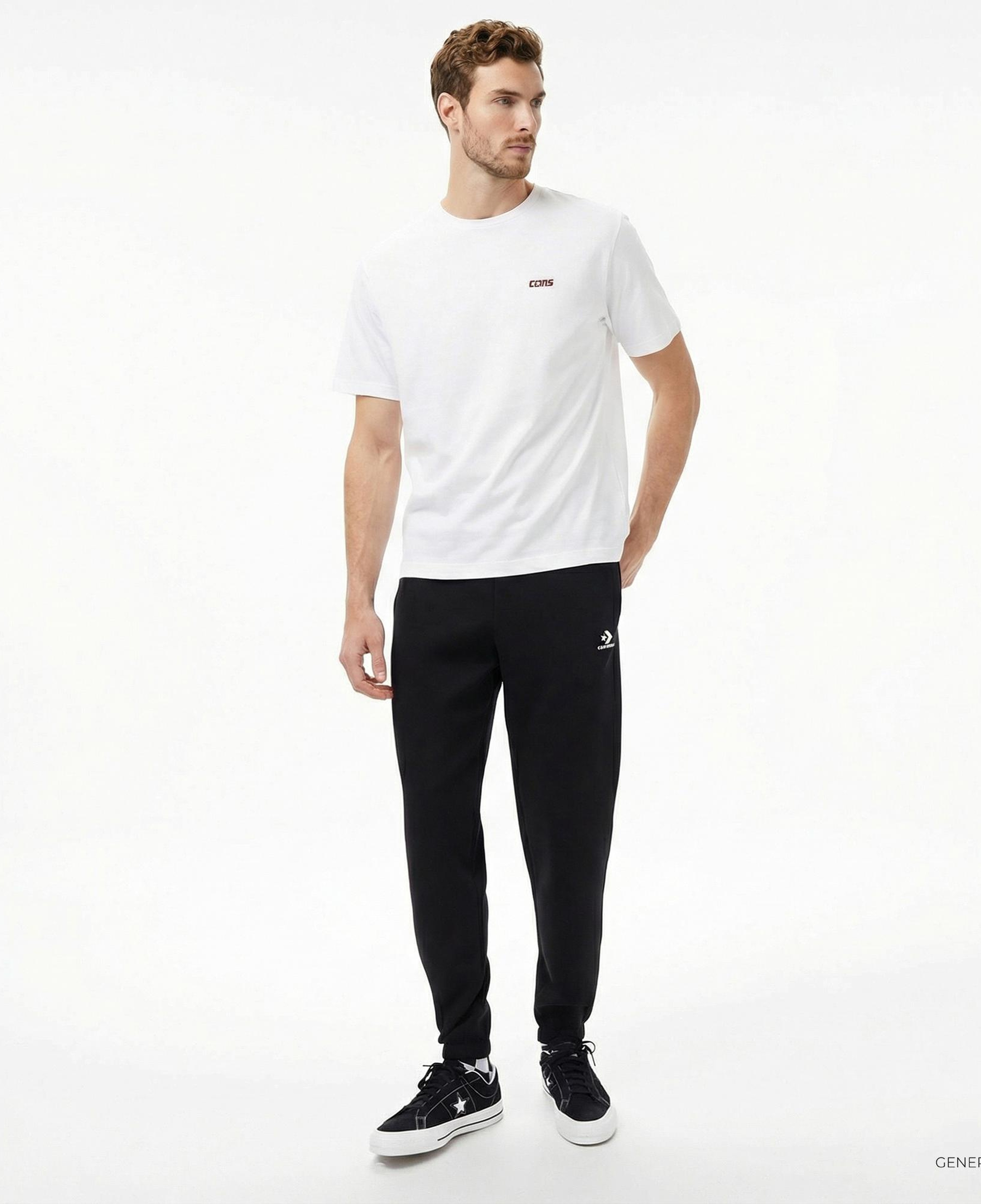 Converse Erkek Beyaz T-Shirt