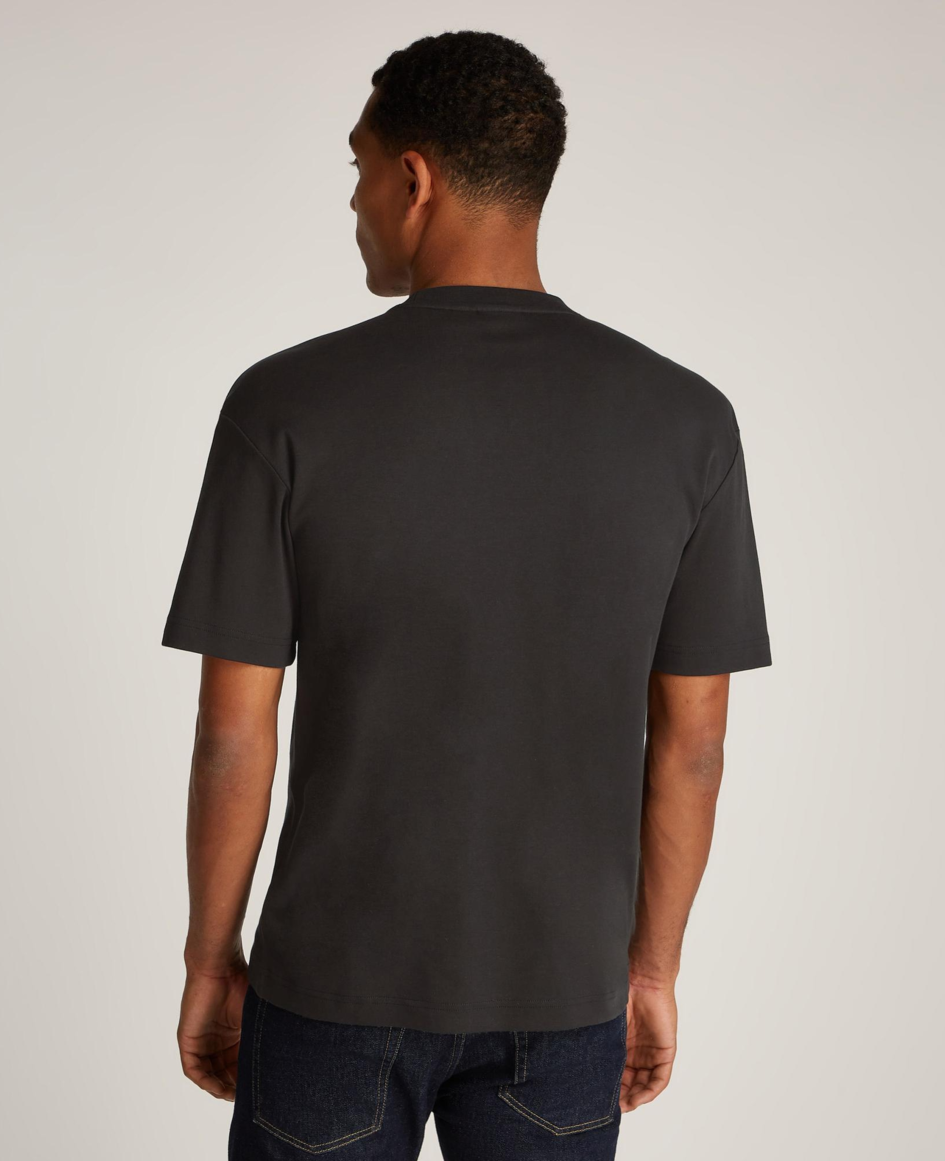 Calvin Klein Nano Logo İnterlo Erkek Siyah T-Shirt