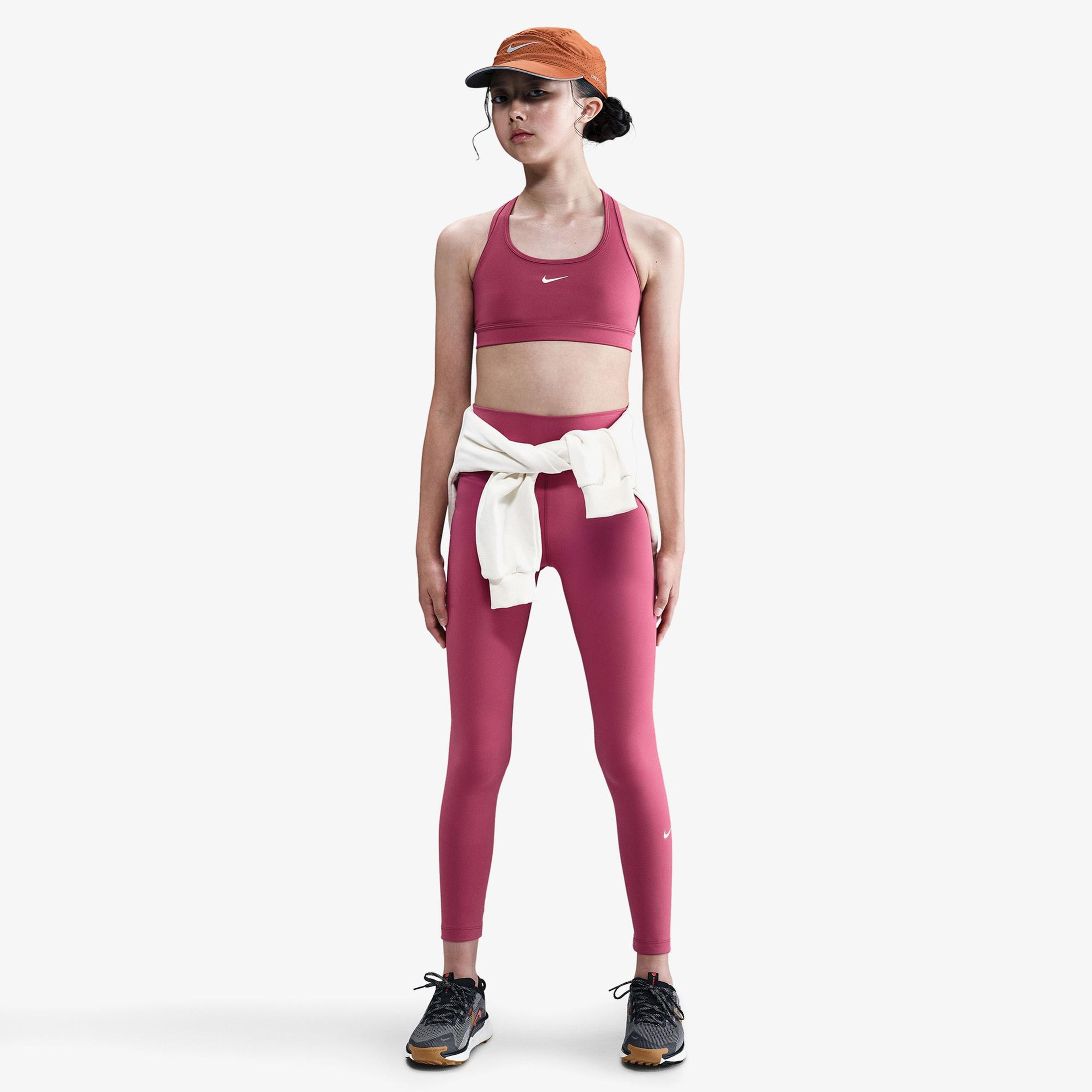 Nike Dri-Fit One Çocuk Pembe Tayt