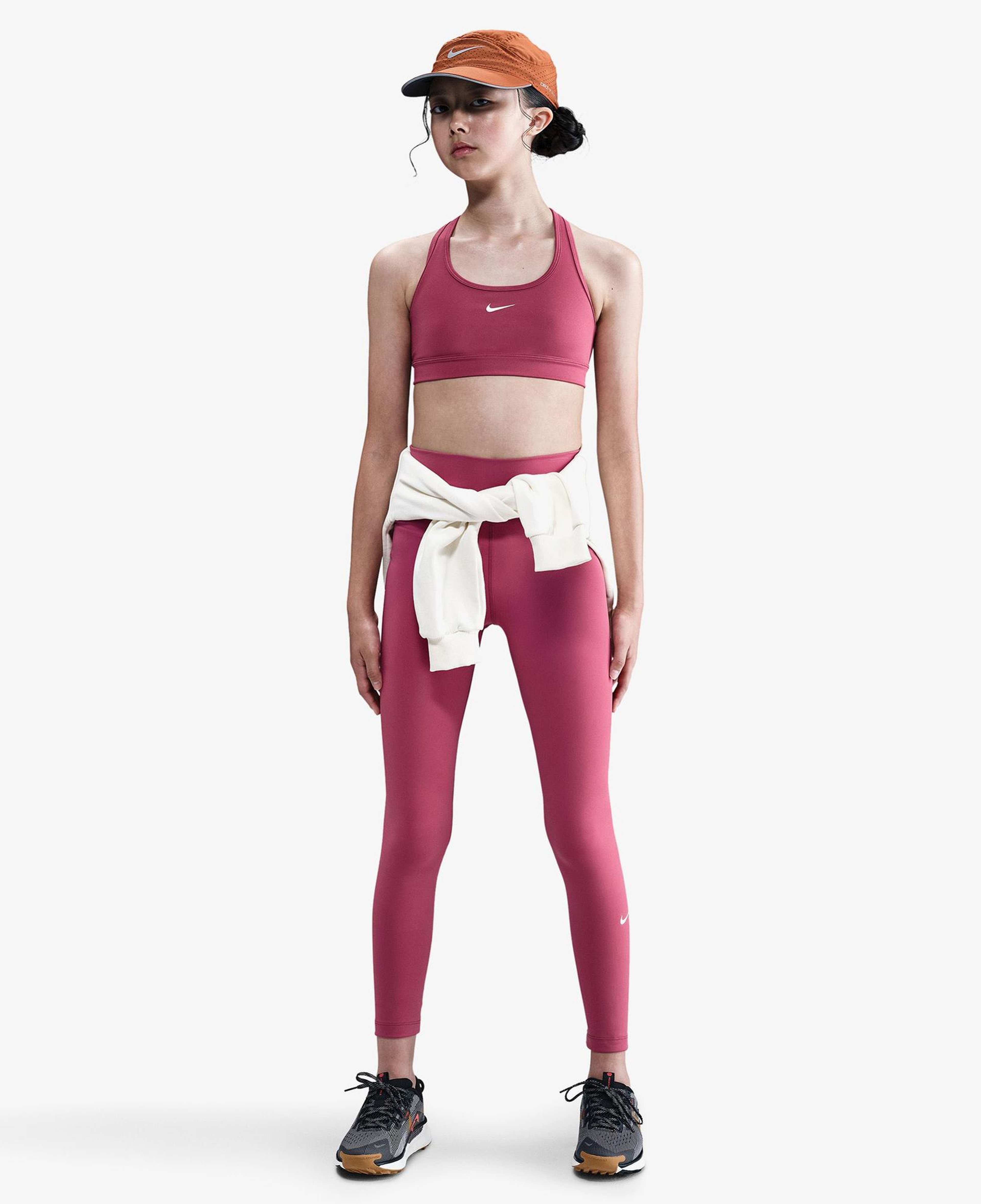 Nike Dri-Fit One Çocuk Pembe Tayt