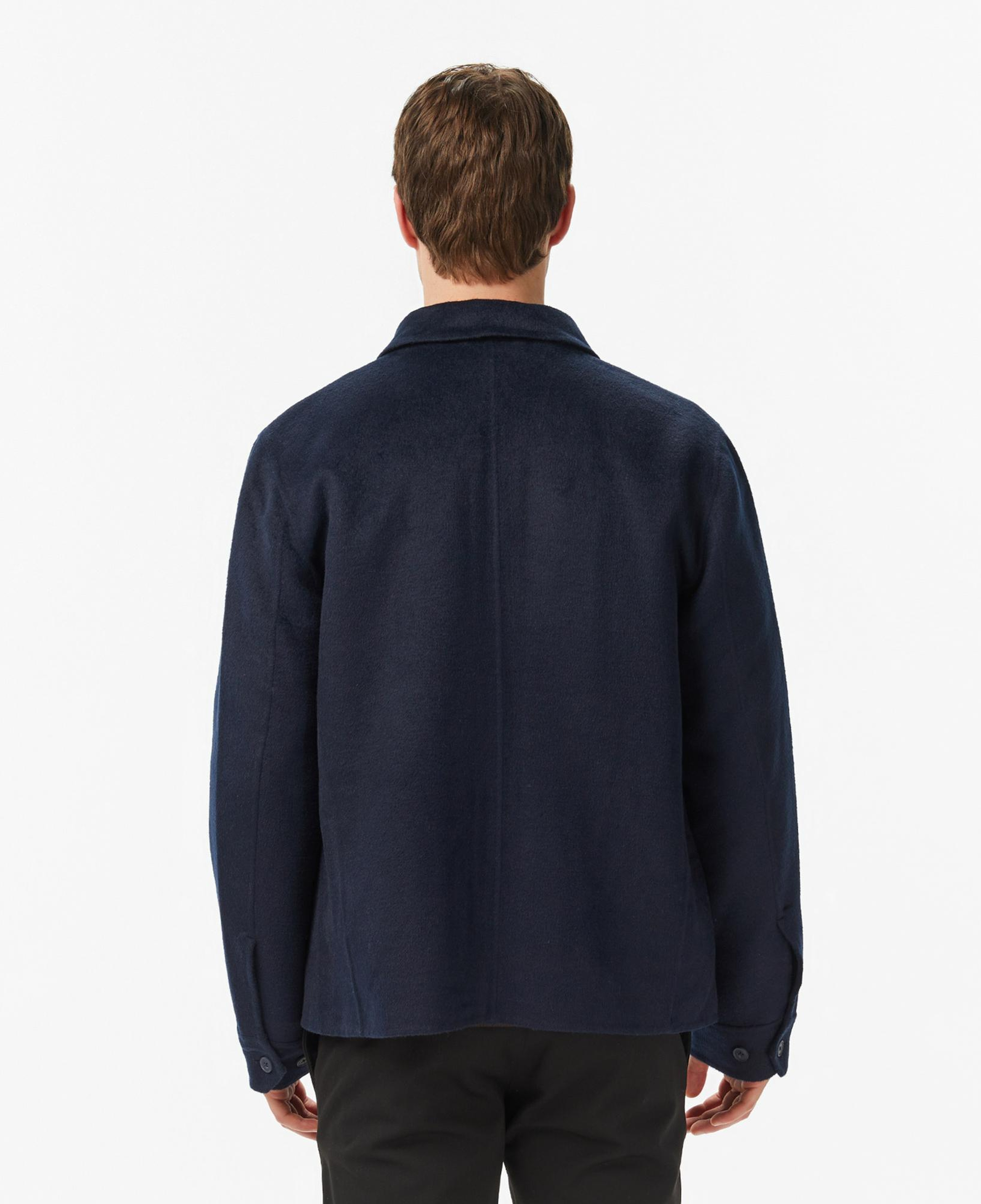 Nautica Erkek Lacivert Regular Fit Kaşe Ceket