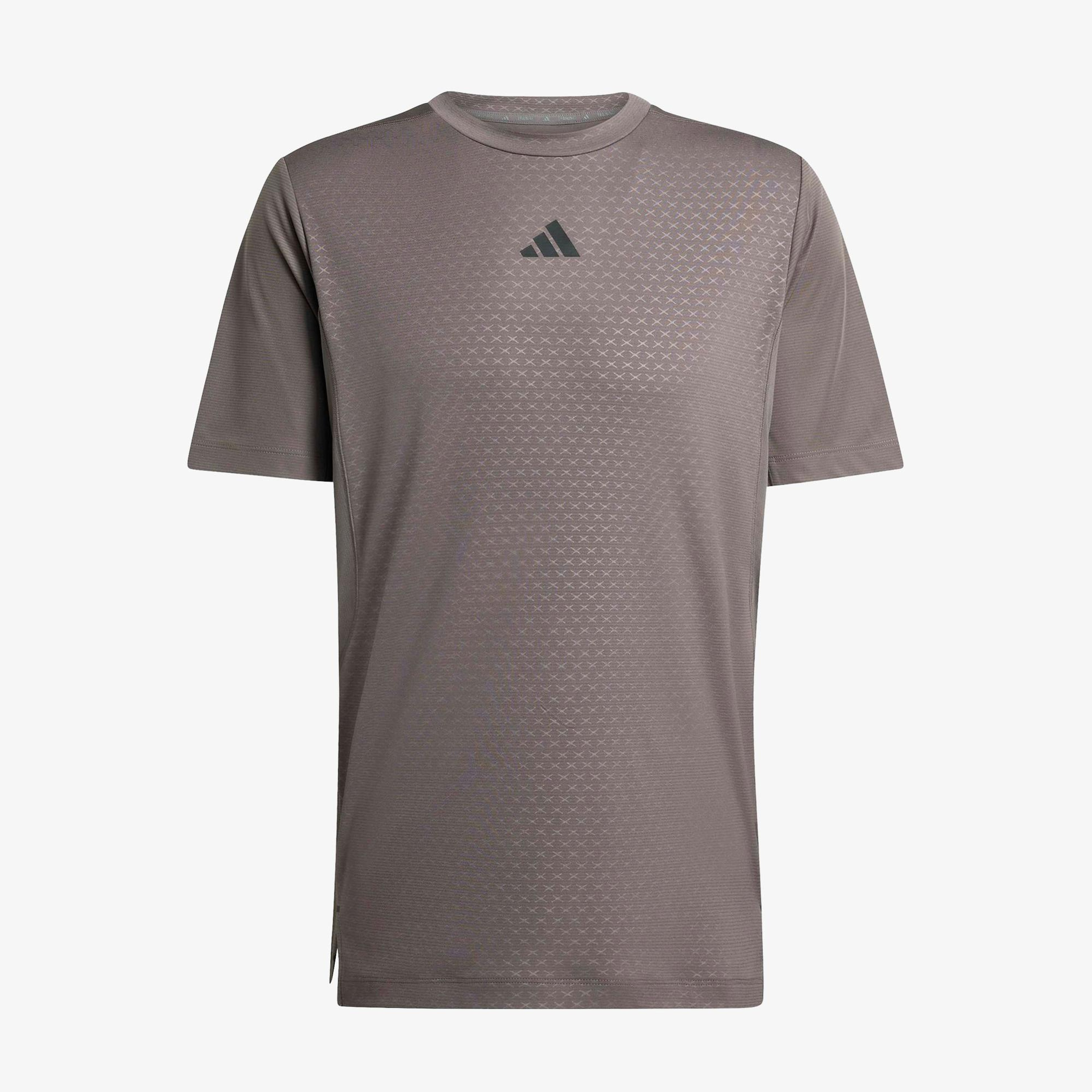 adidas Power 3-Stripes Erkek Bej T-Shirt