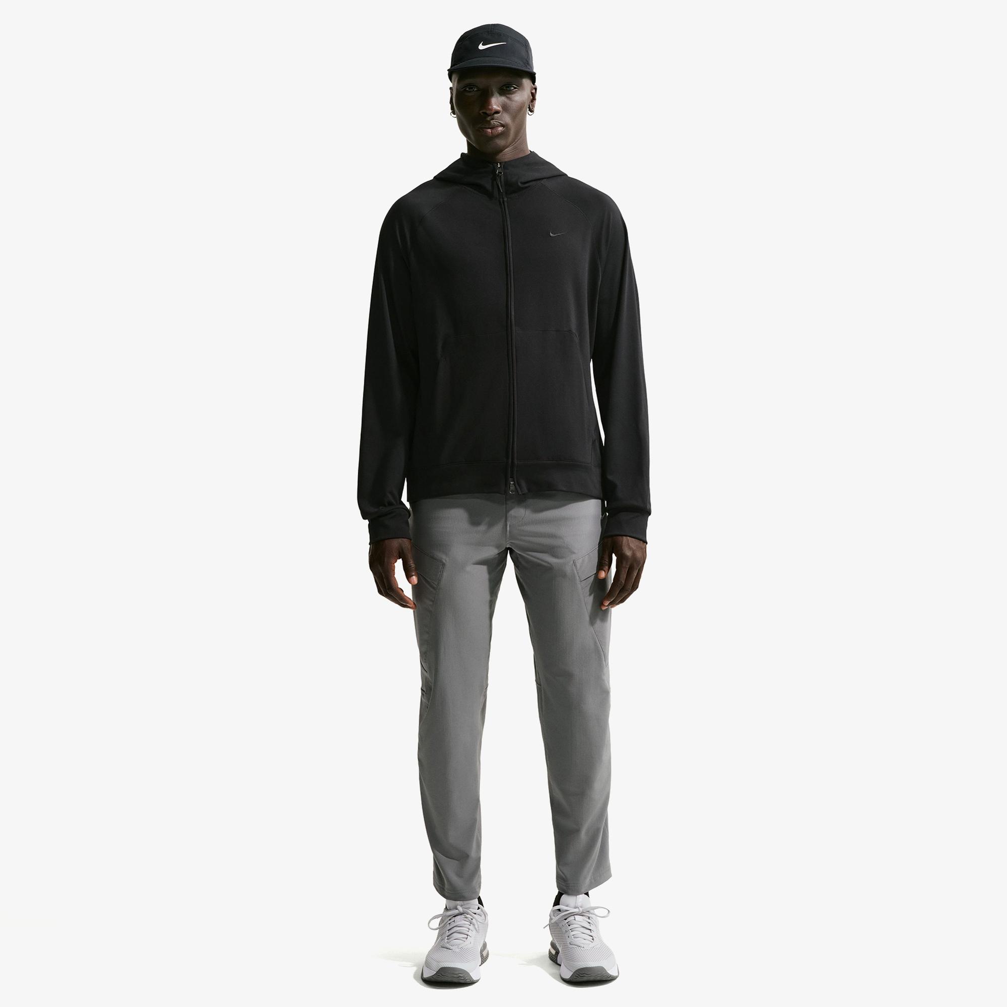 Nike Dri-Fit Primary Nano Erkek Siyah Hoodie