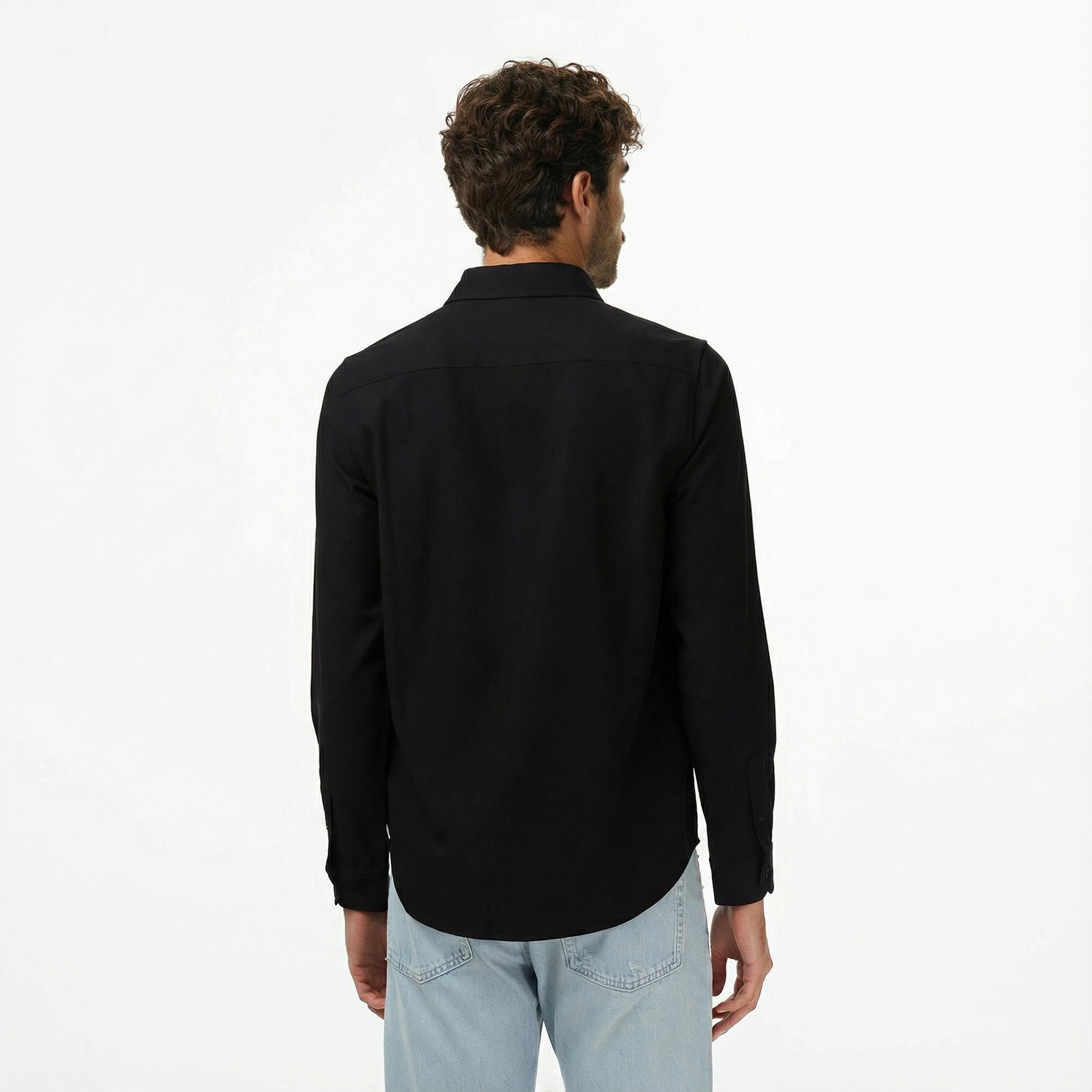 Guess Griffin Erkek Siyah Gömlek