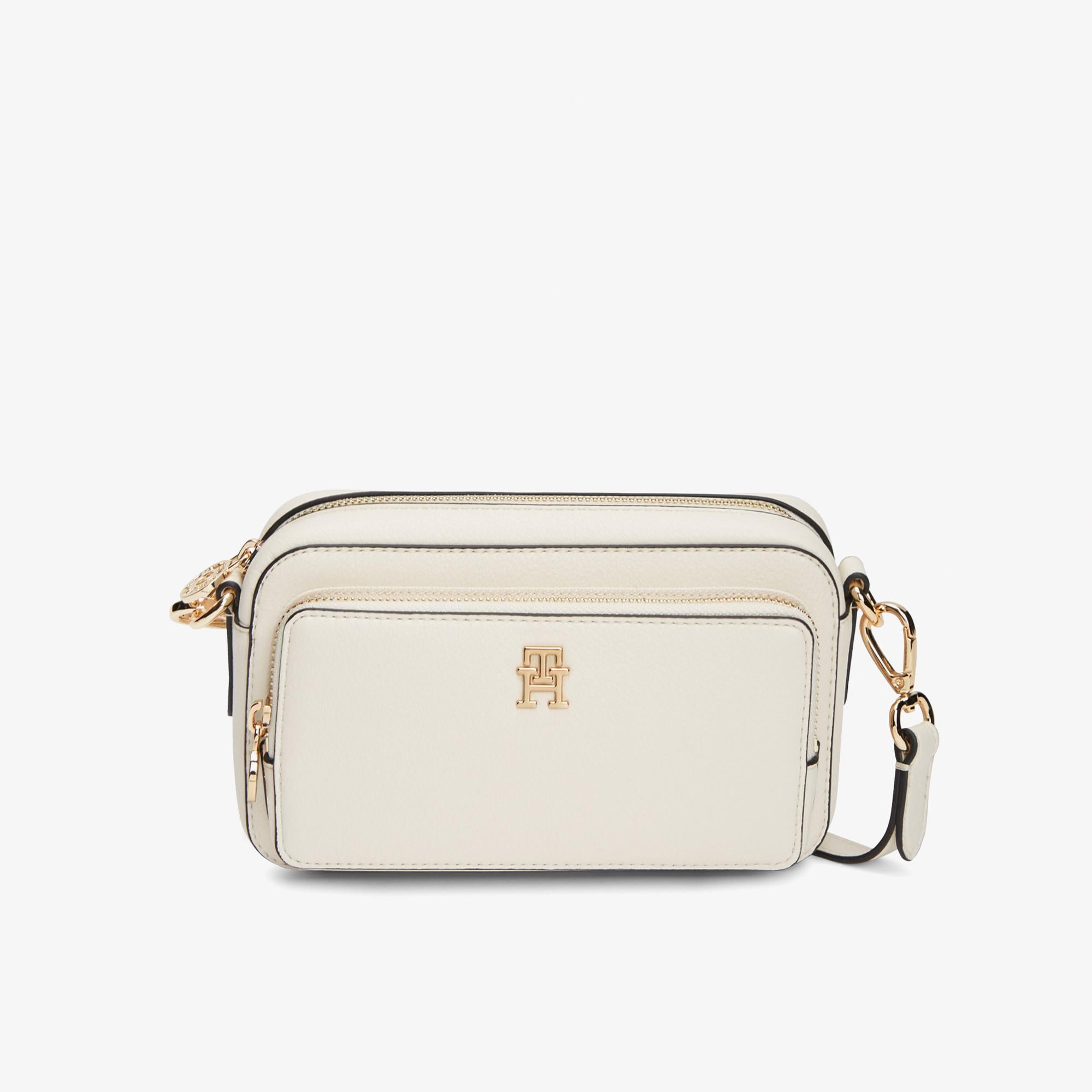 Tommy Hilfiger Icon Kadın Bej Çapraz Çanta