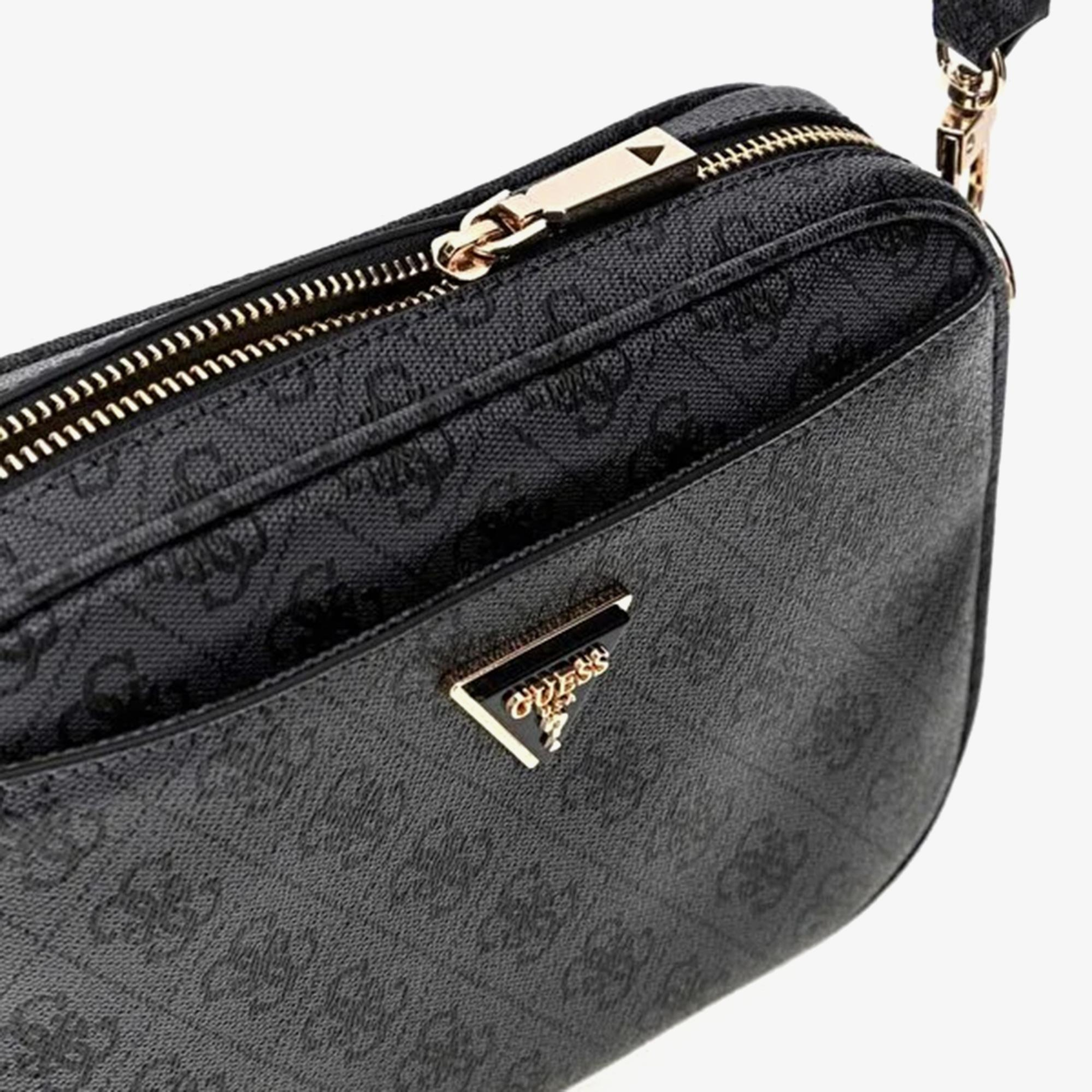 Guess Meridian Iı Çapraz Askılı Kadın Antrasit Omuz Çantası