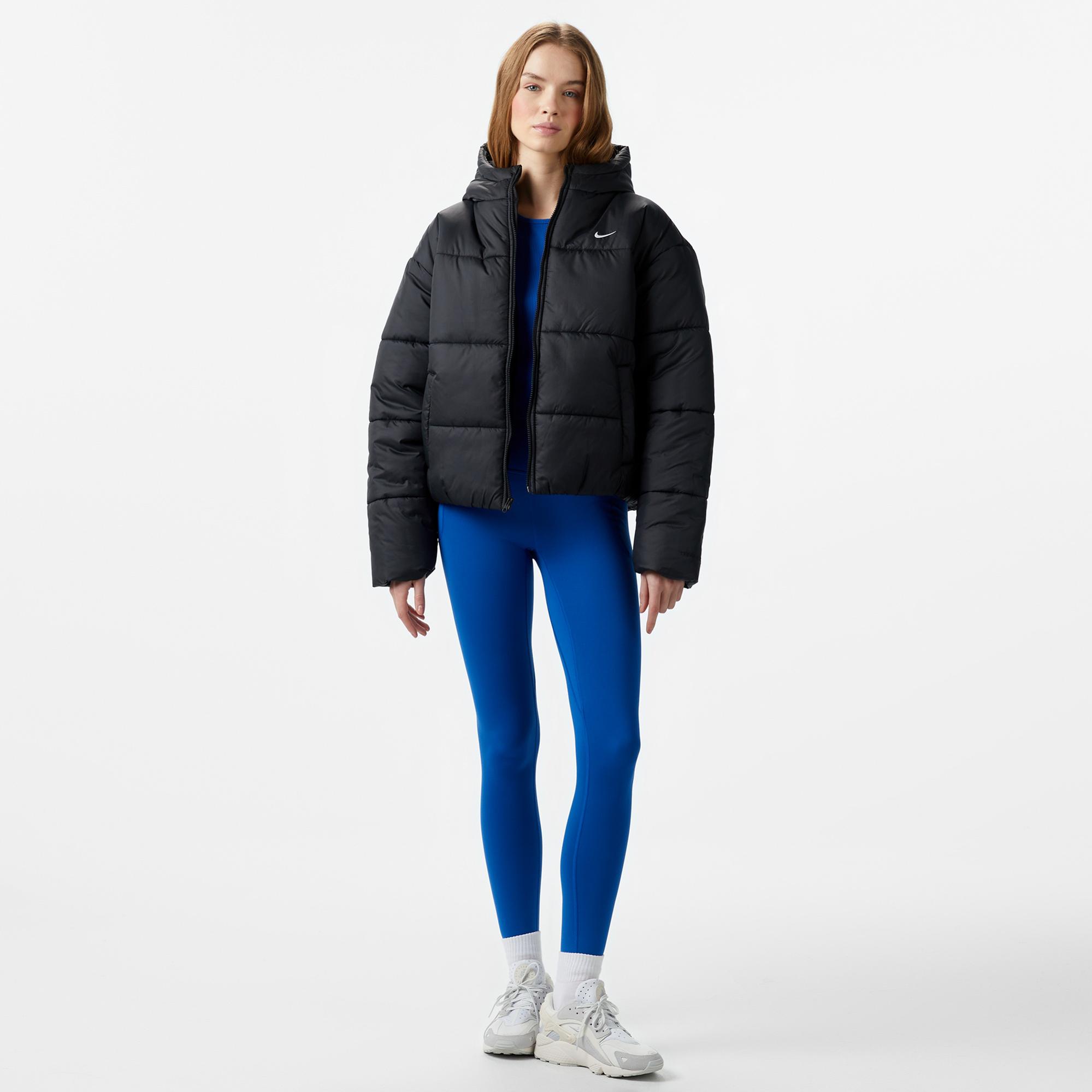 Nike Sportswear Classic Puffer Kadın Siyah Mont