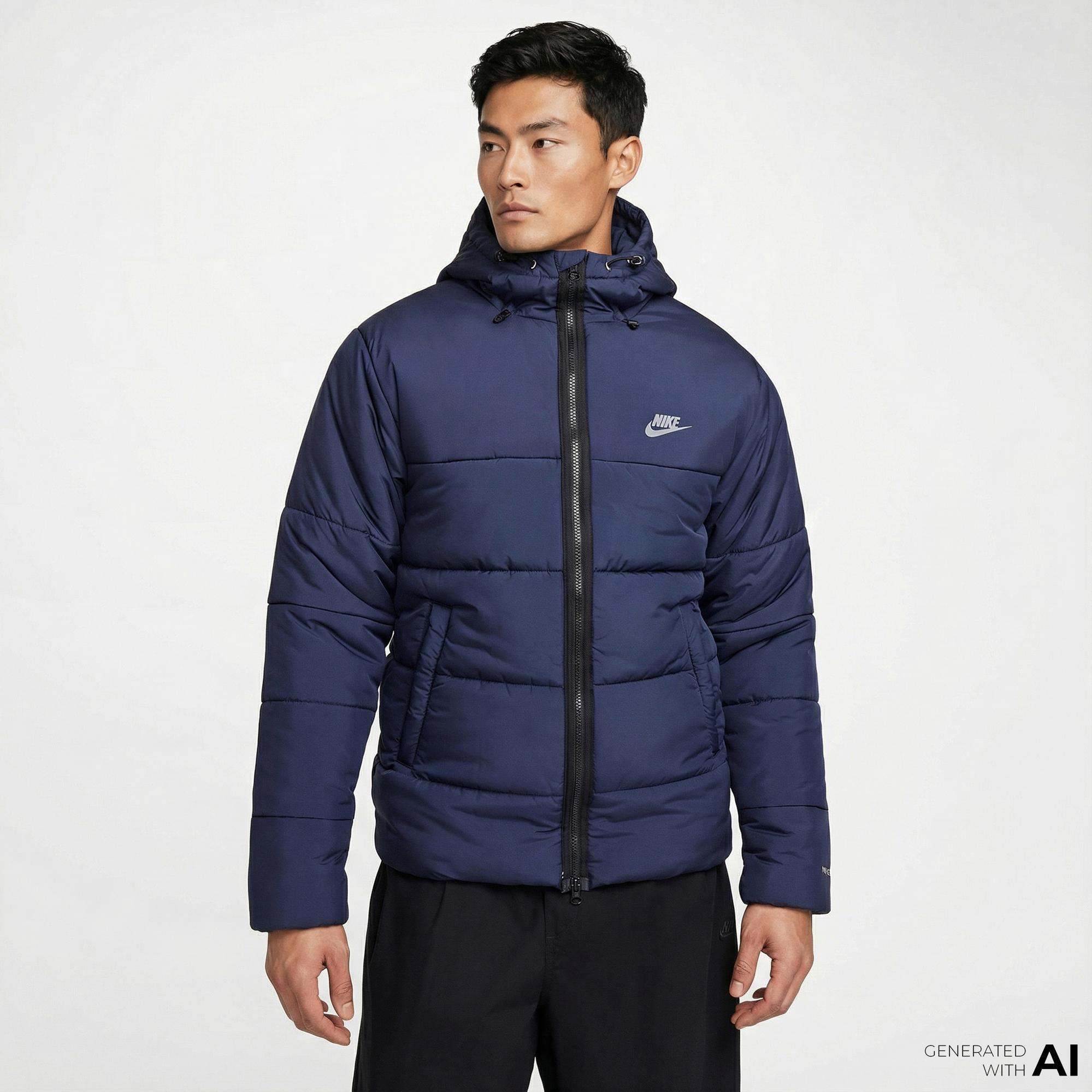 Nike Sportswear Erkek Lacivert Mont