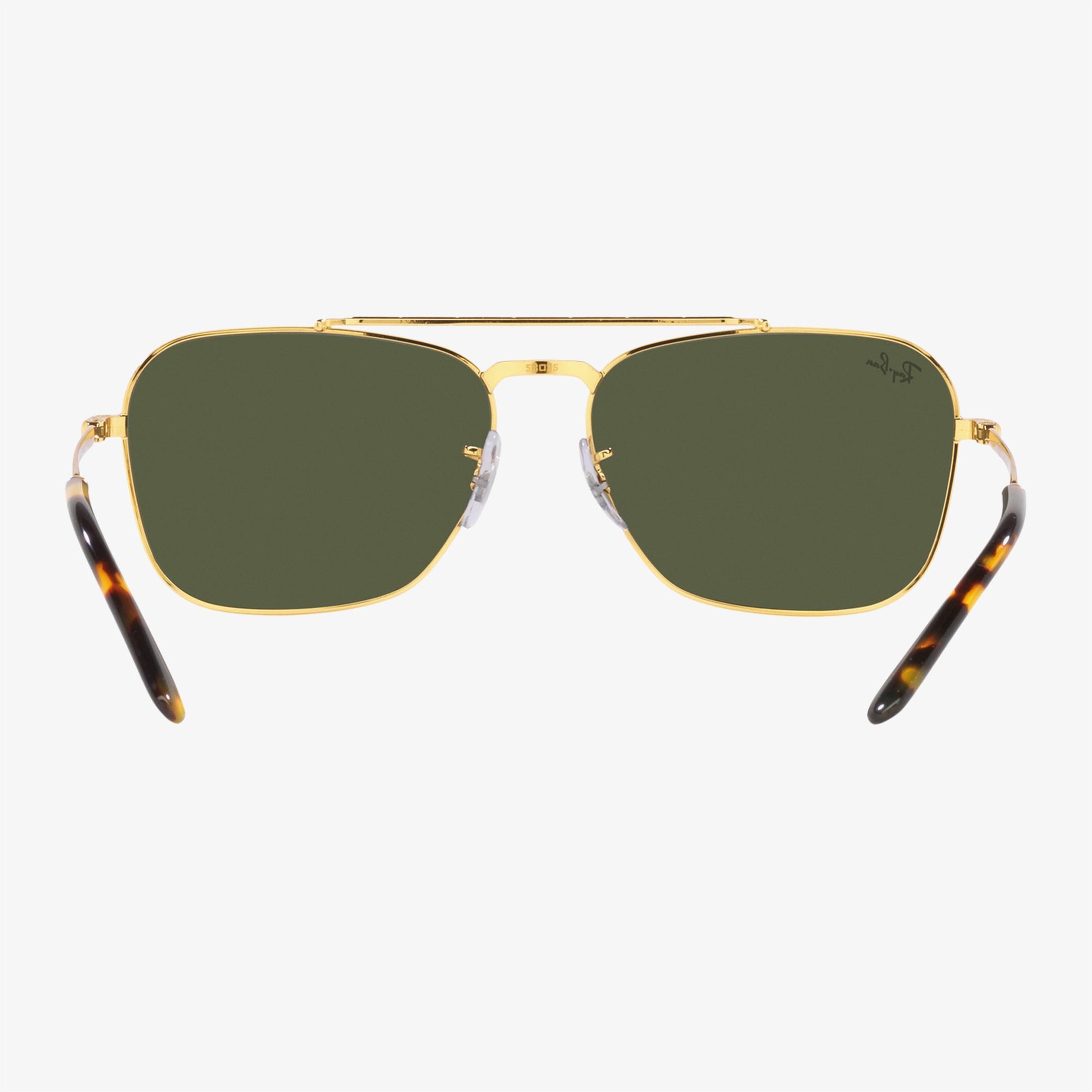 Ray-Ban New Caravan Unisex Altın Rengi Güneş Gözlüğü