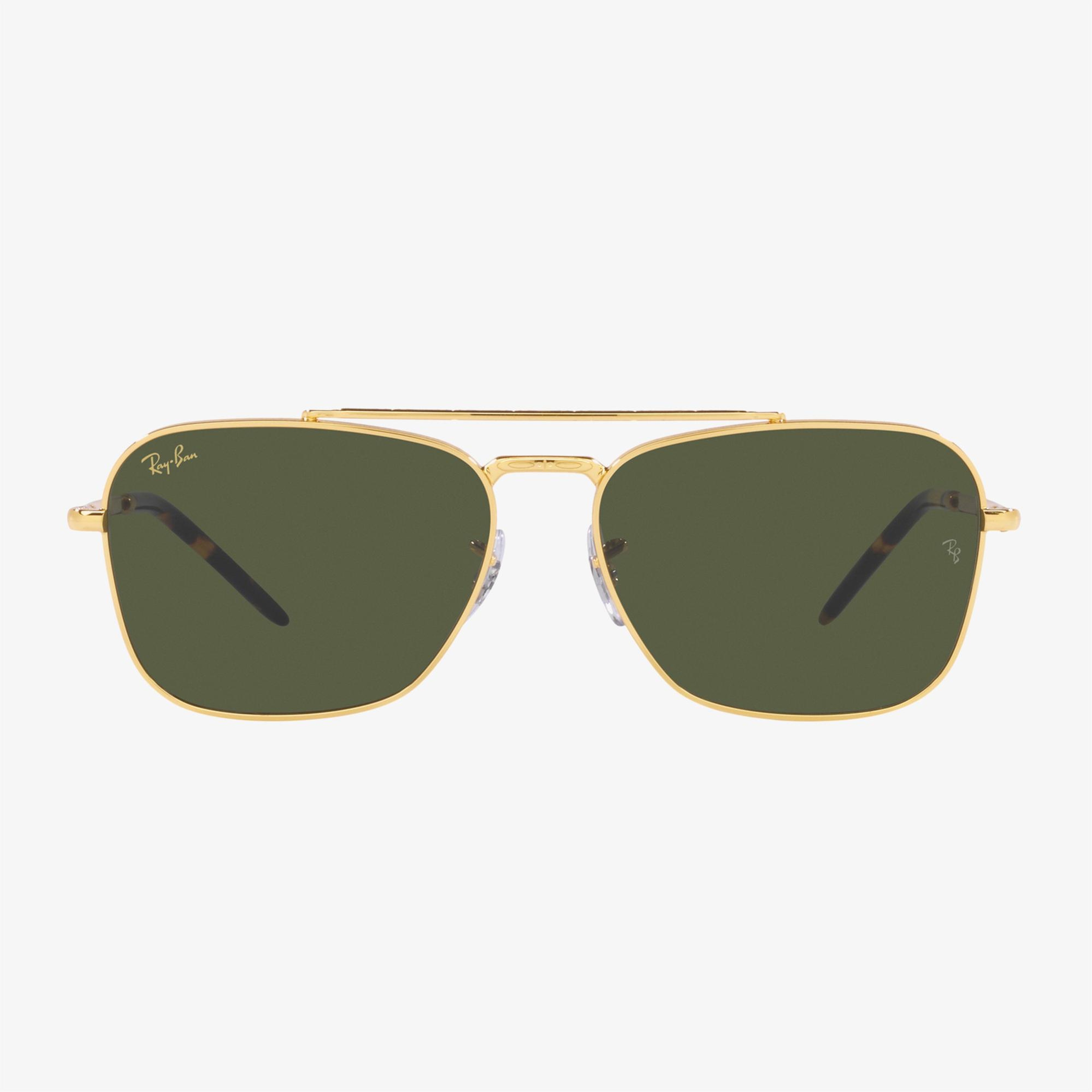 Ray-Ban New Caravan Unisex Altın Rengi Güneş Gözlüğü
