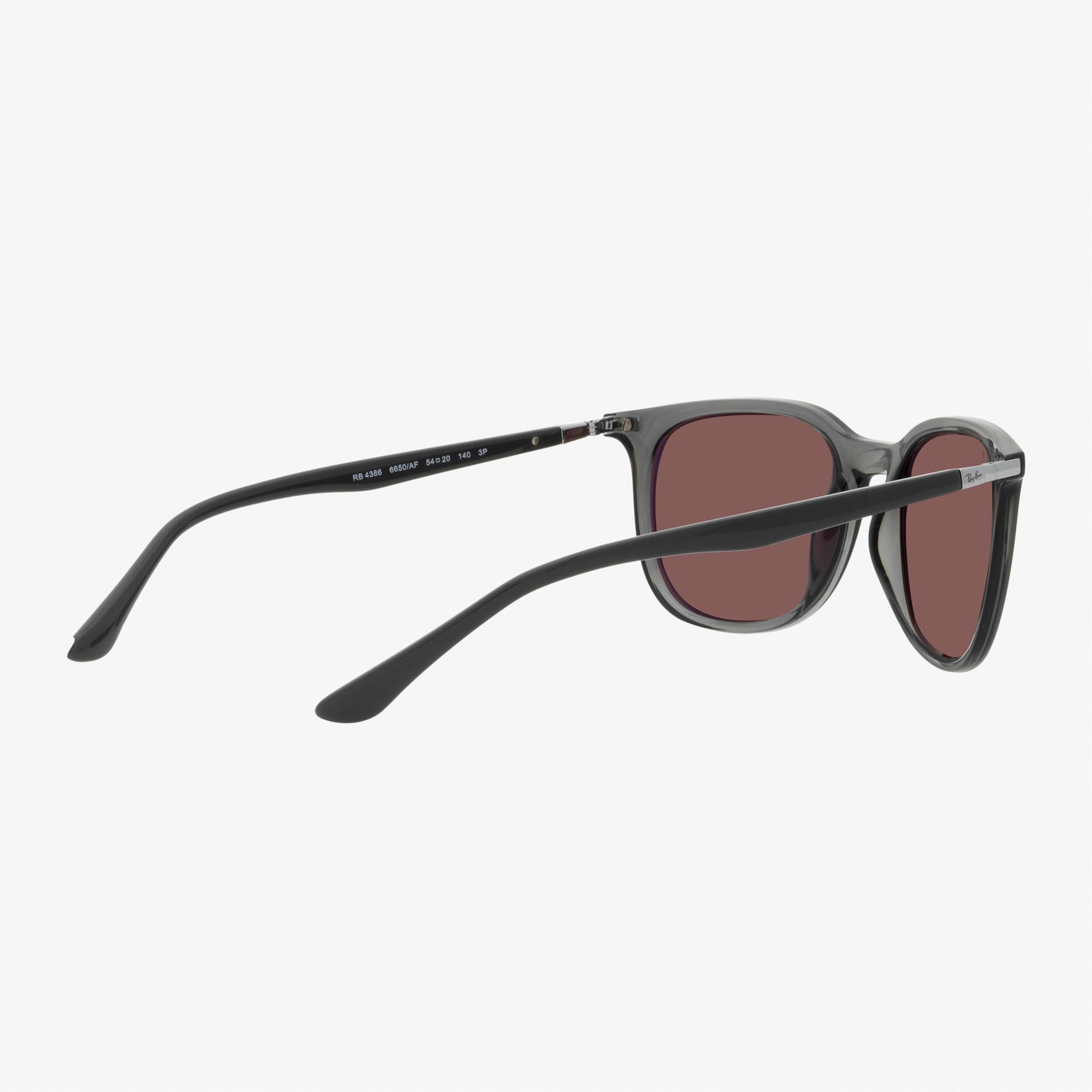 RAY-BAN 0RB4386 Unisex Gri Güneş Gözlüğü