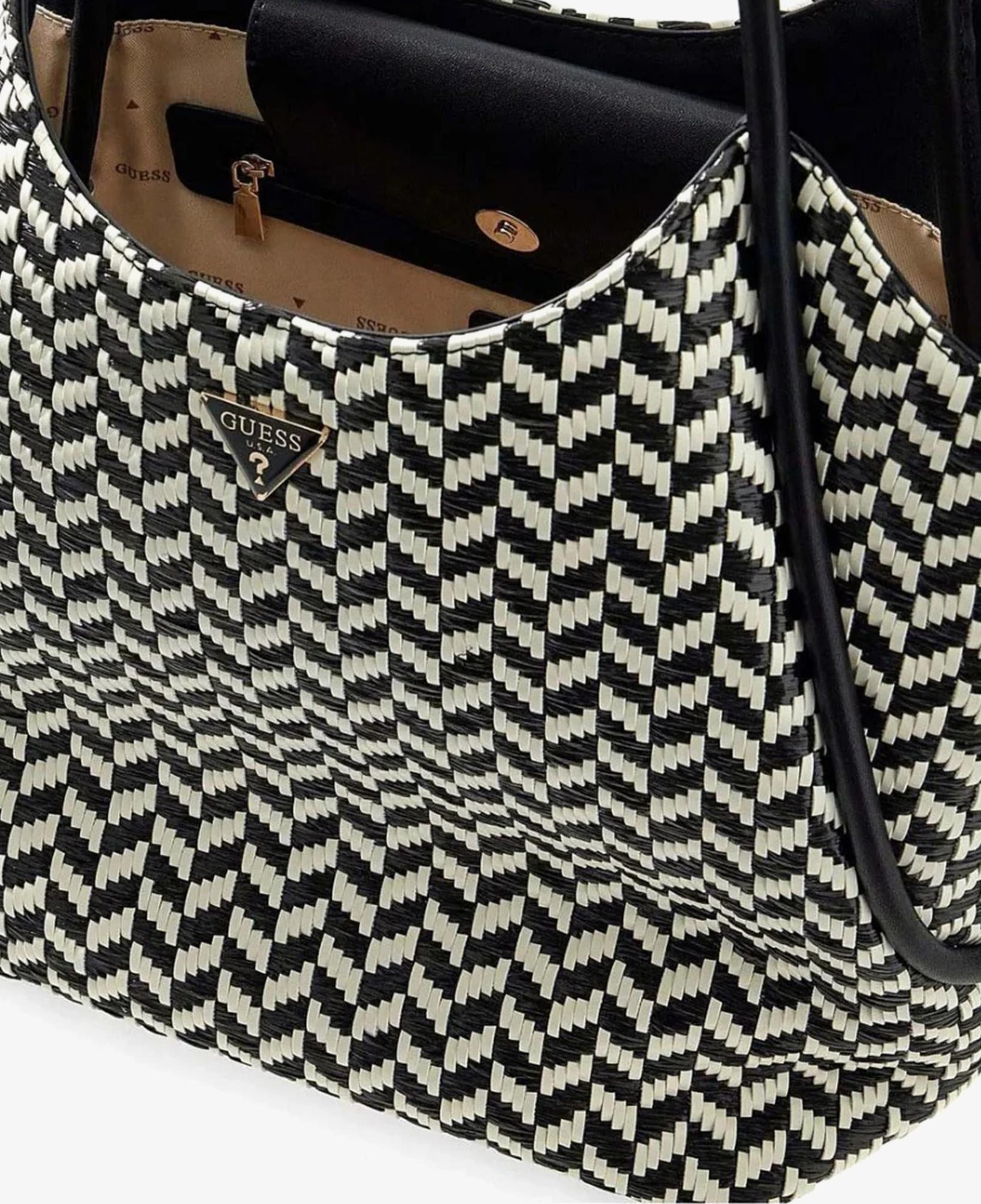 Guess Tessi Tote Kadın Siyah Omuz Çantası