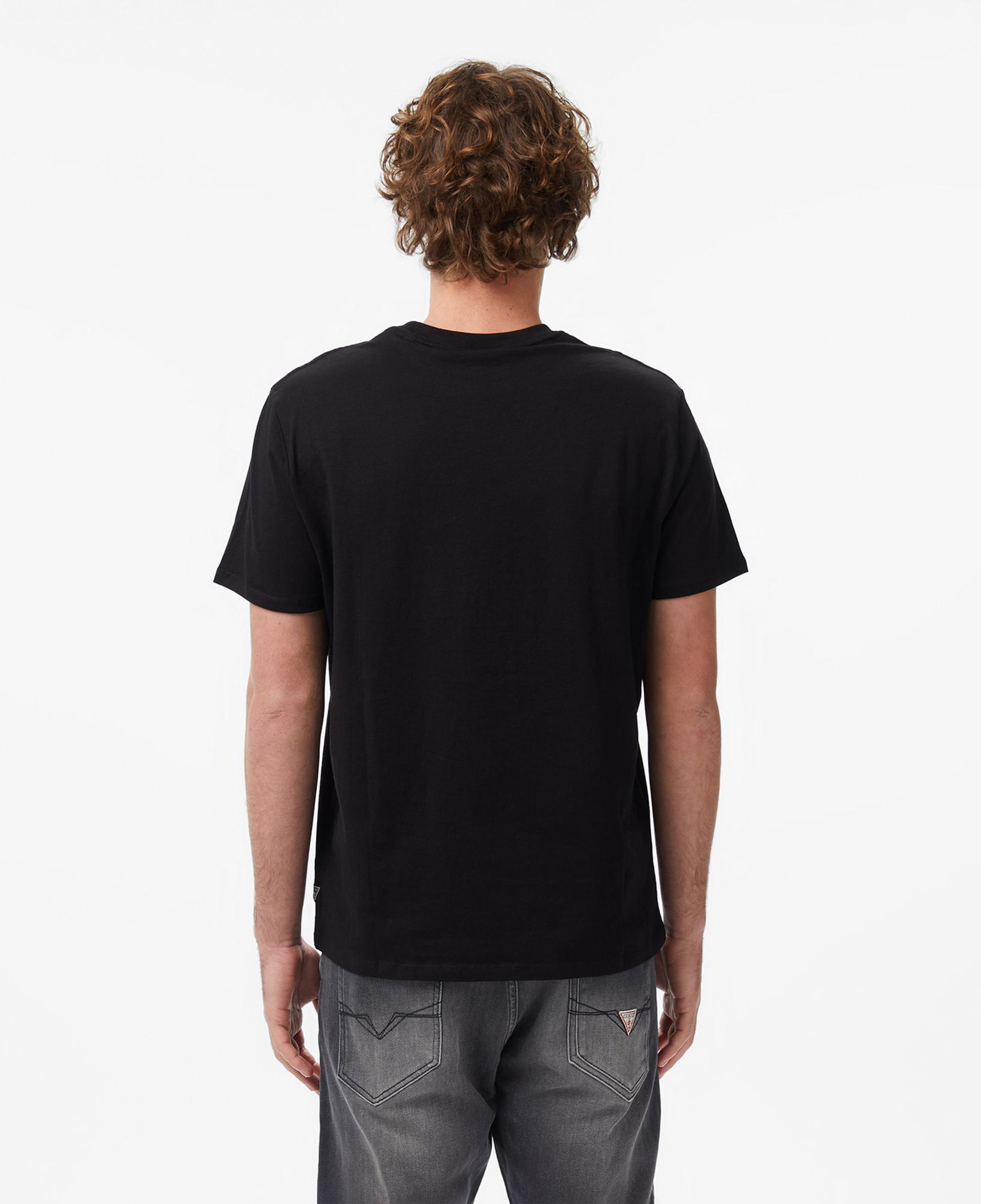 Guess Shimmer Regular Fit Erkek Siyah T-Shirt