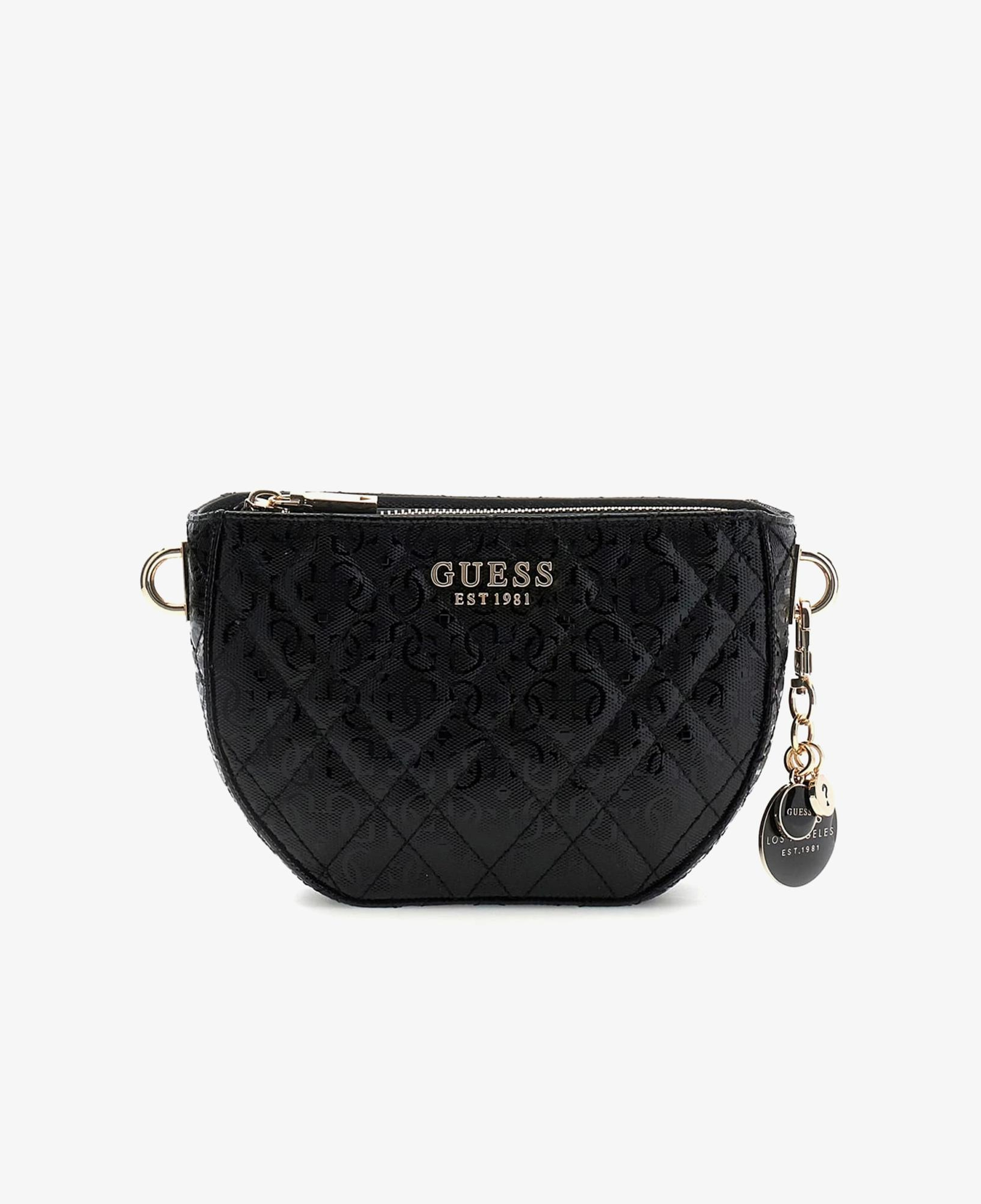 Guess Isemay Çapraz Askılı Kadın Siyah Omuz Çantası