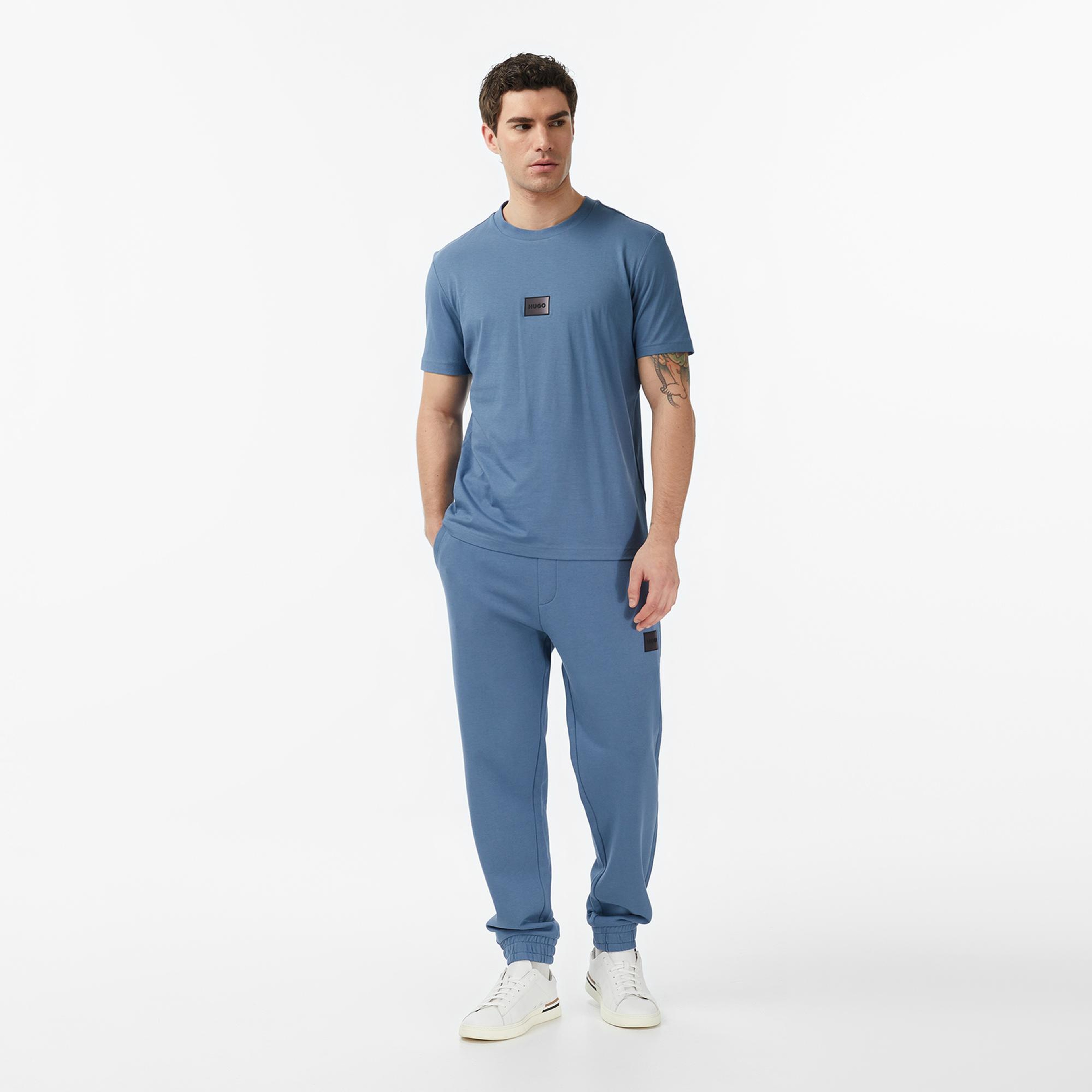 Hugo Danotie Erkek Mavi T-Shirt