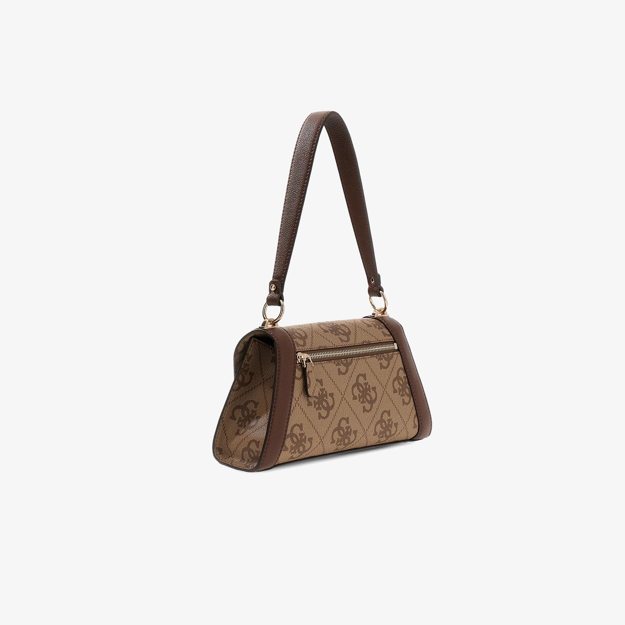 Guess Karnilla Logo Kadın Kahverengi El Çantası