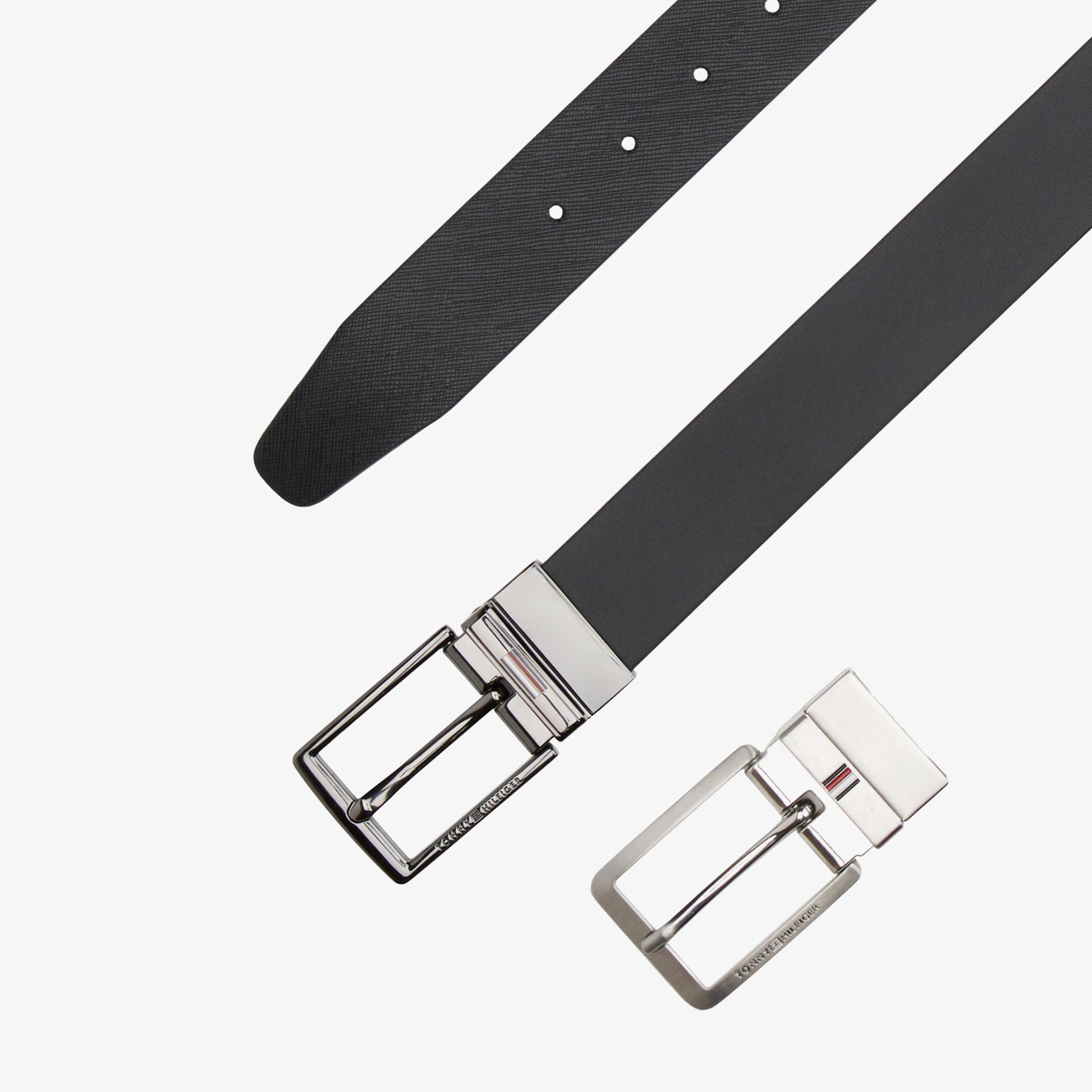 Tommy Hilfiger Business Erkek Siyah Kemer