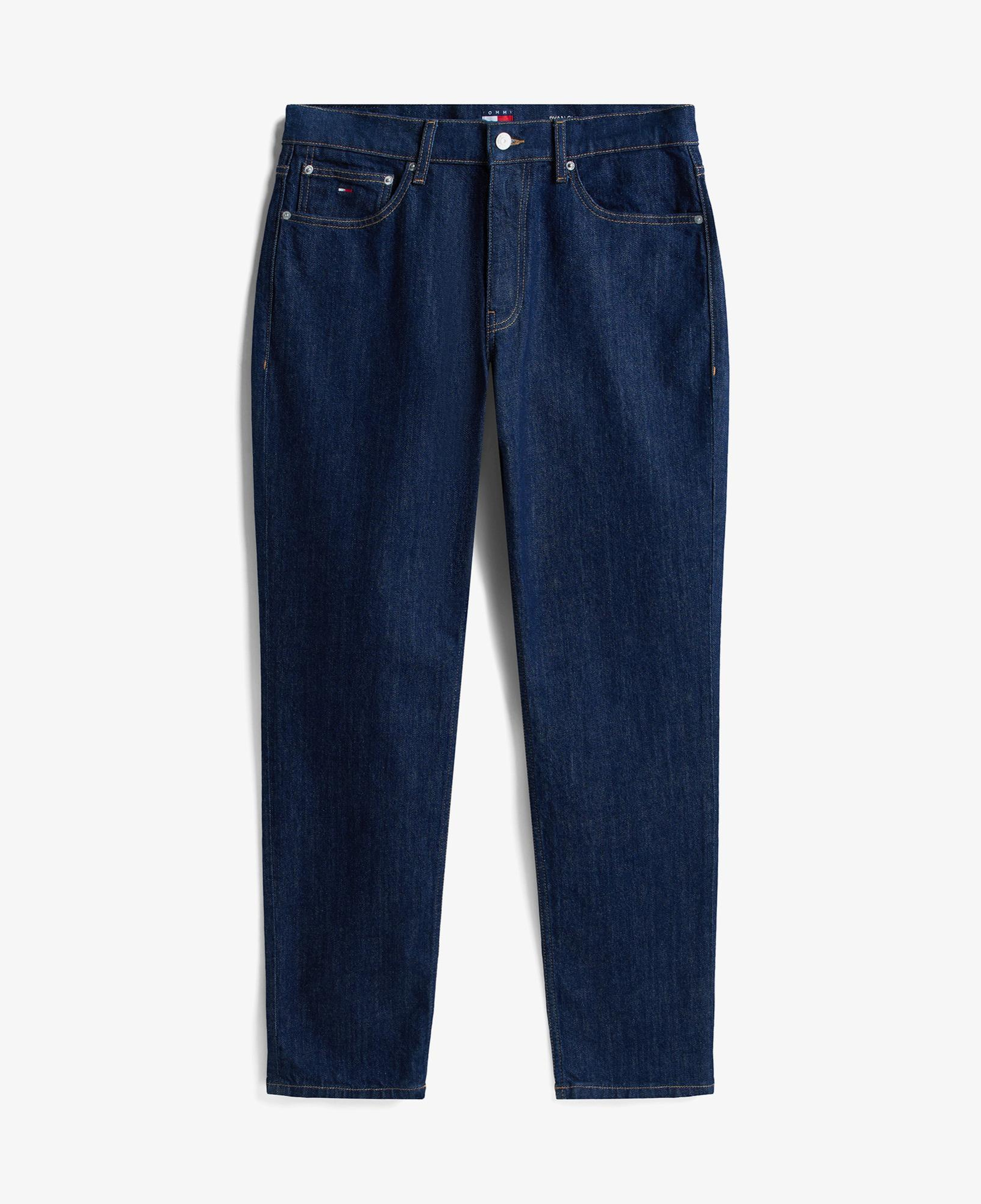 Tommy Hilfiger Ryan Slim Di4156 Erkek Koyu Mavi Straight Jean