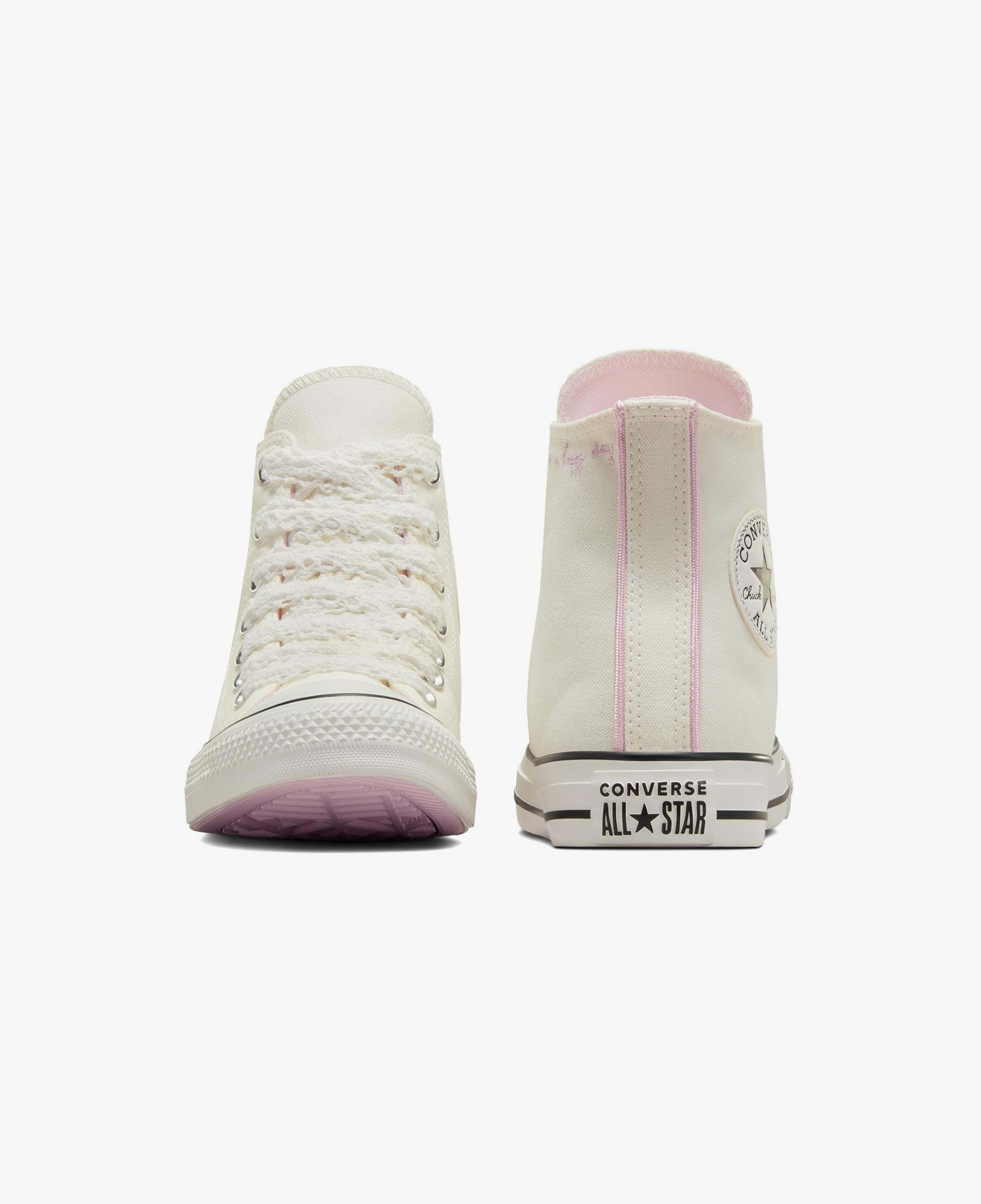 Converse Chuck Taylor All Star Crochet Laces Kadın Krem Sneaker