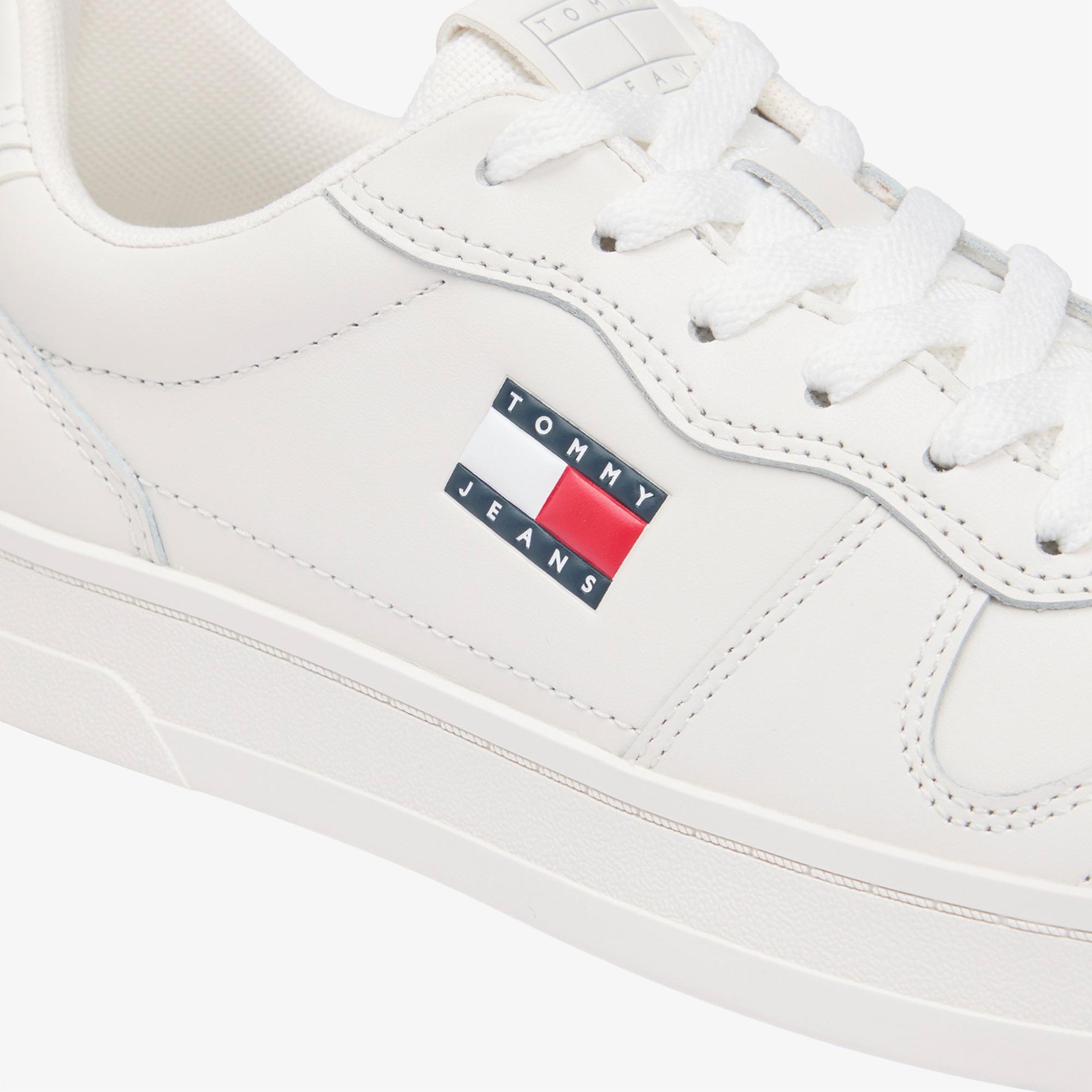 Tommy Hilfiger The Greenwich Kadın Beyaz Sneaker