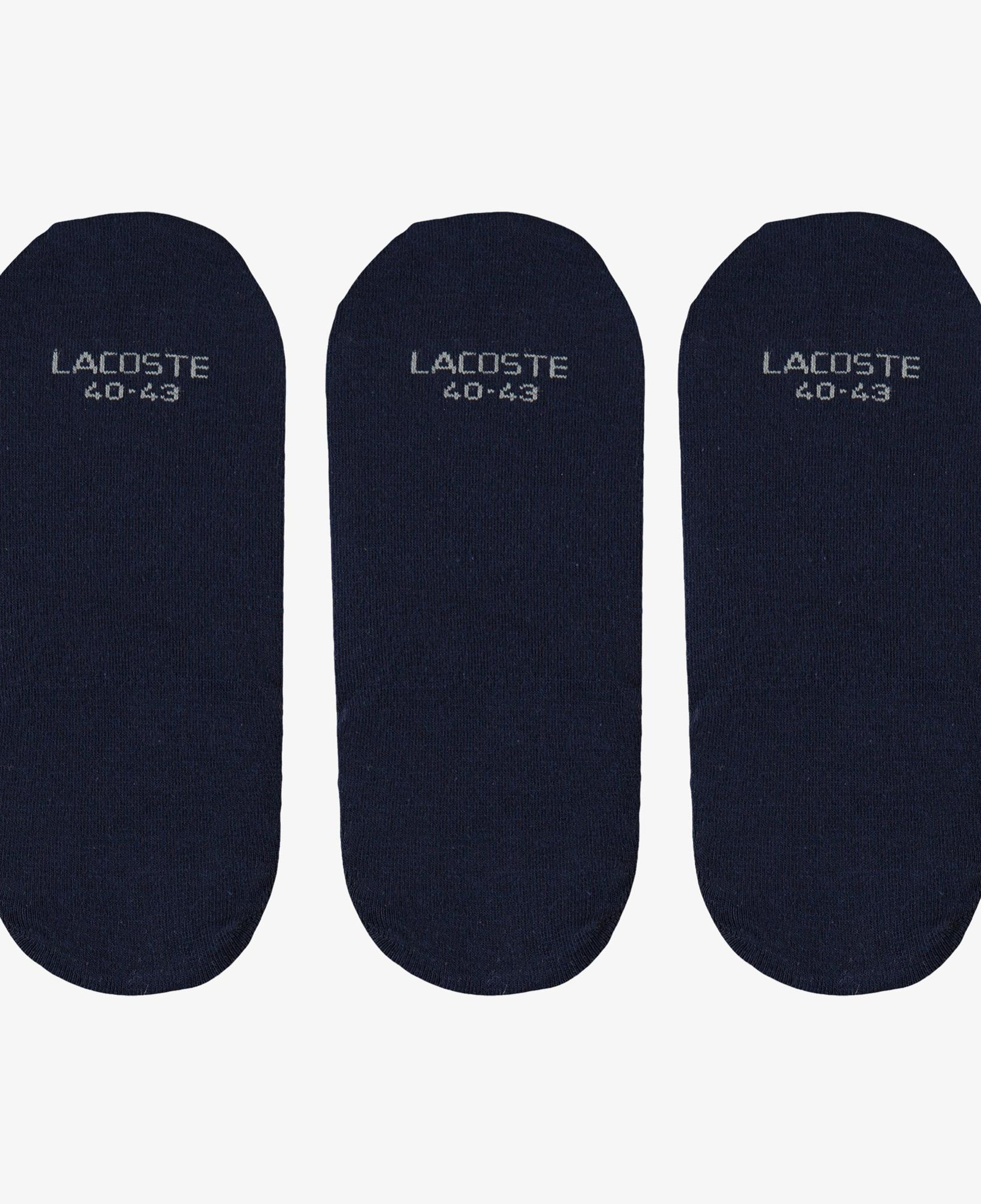 Lacoste Unisex 3'lü Lacivert Çorap