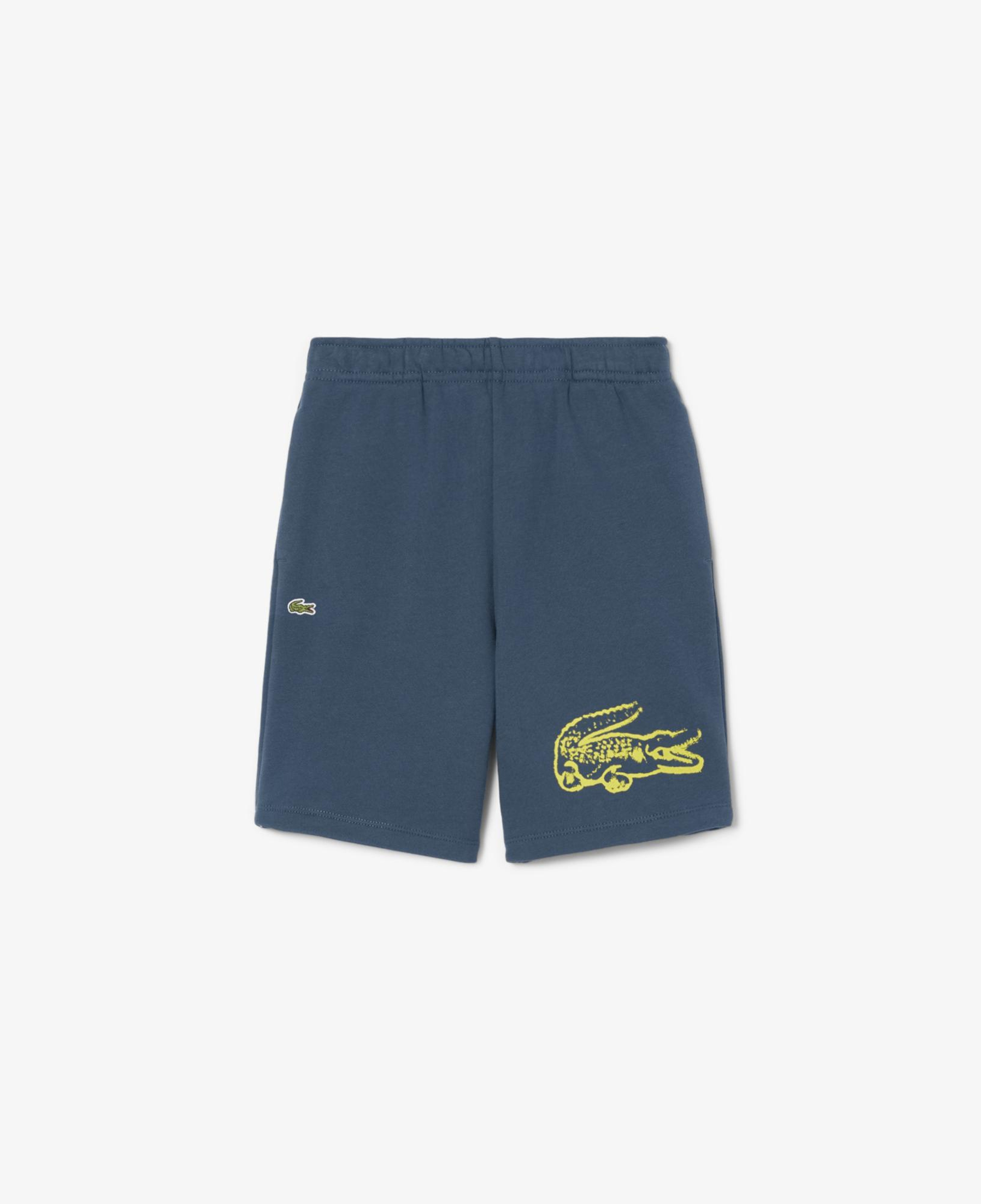 Lacoste Erkek Çocuk Baskılı Lacivert Şort