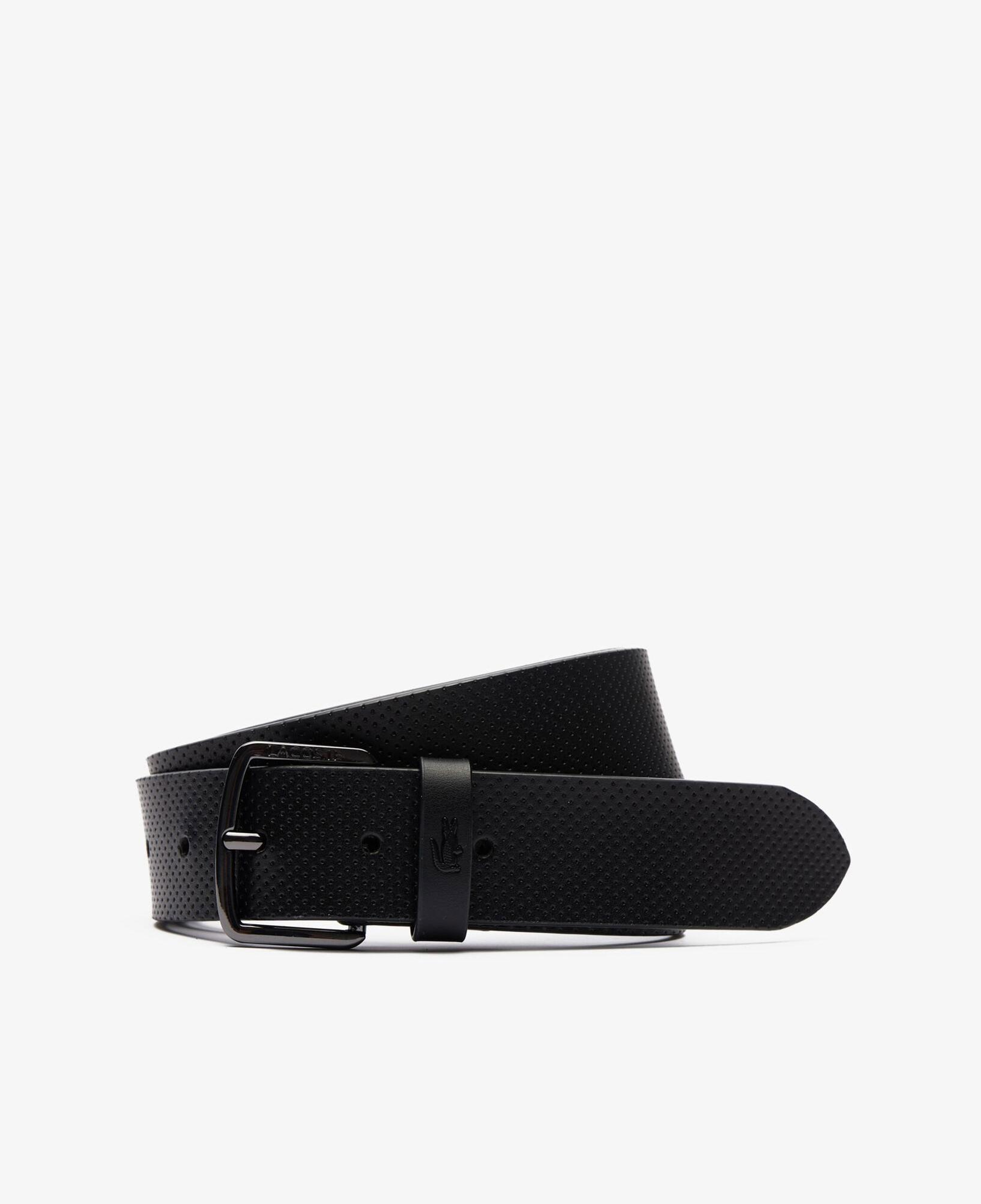 Lacoste Erkek Deri Siyah Kemer