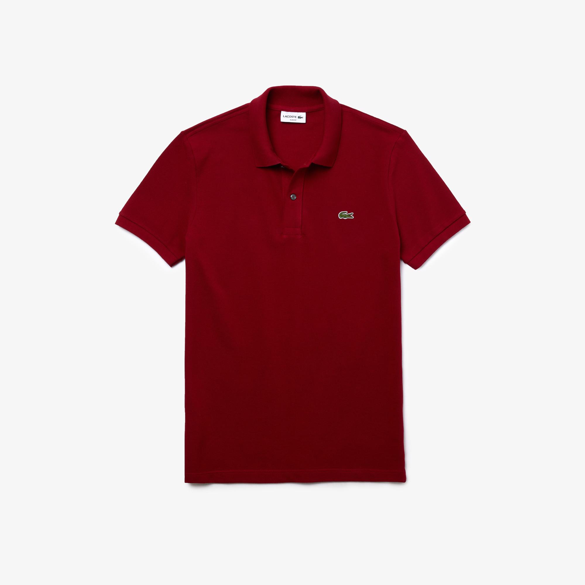 Lacoste L.12.12 Erkek Slim Fit Kırmızı Polo