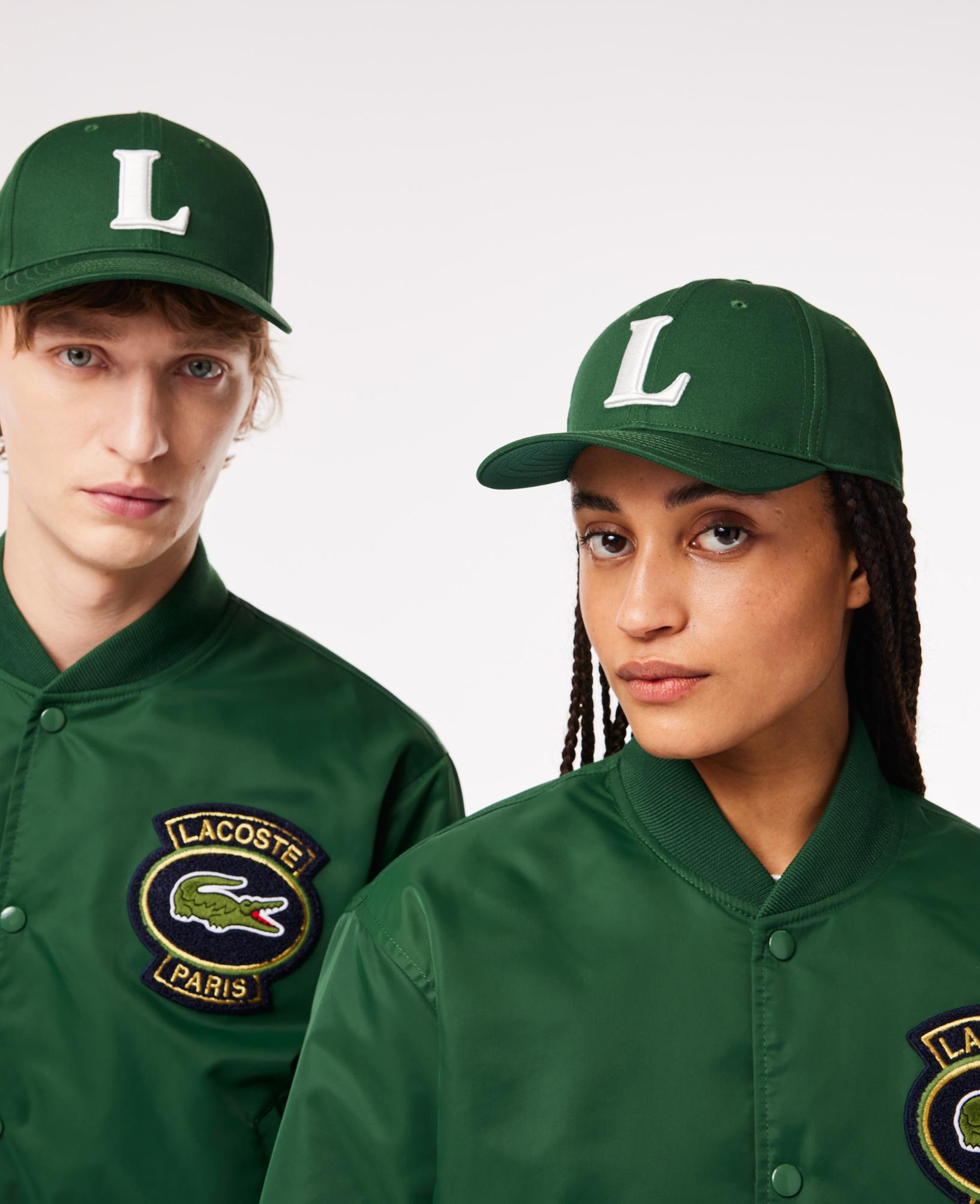 Lacoste Unisex Baskılı Yeşil Şapka