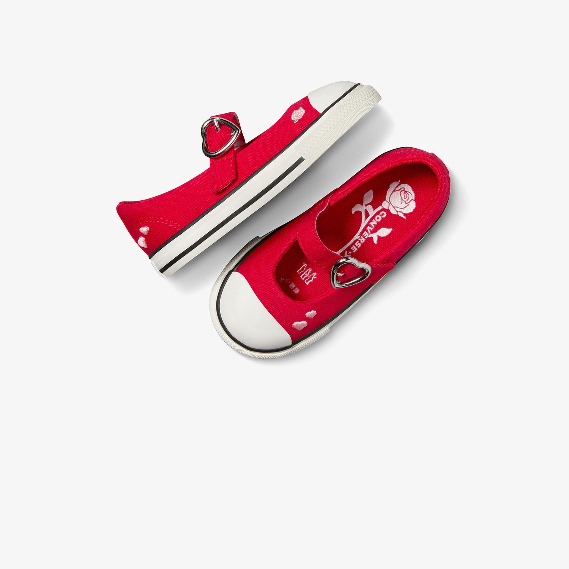 Converse Chuck Taylor All Star Dainty Mary Jane Bebek Kırmızı Babet