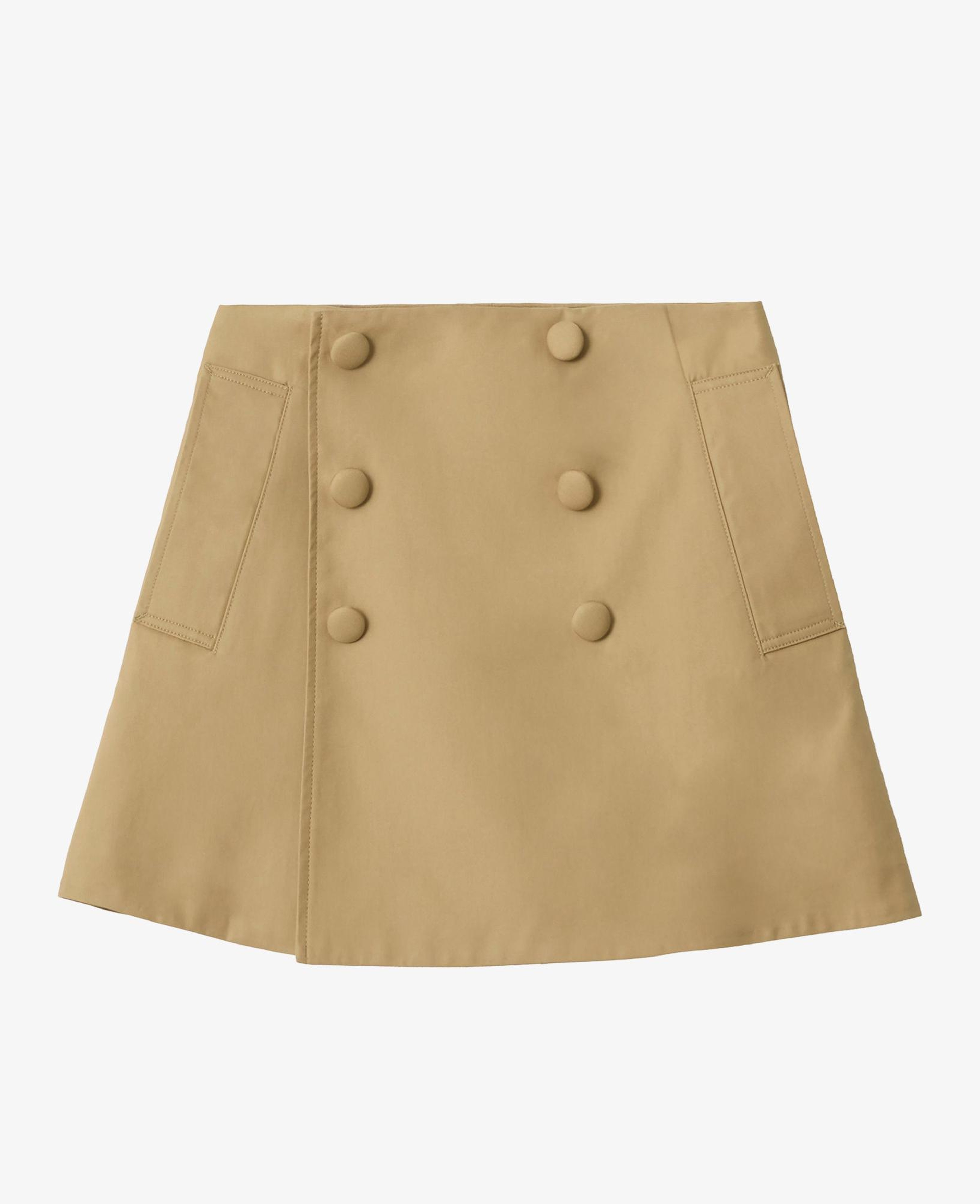 Burberry Cotton Trench Çocuk Bej Etek