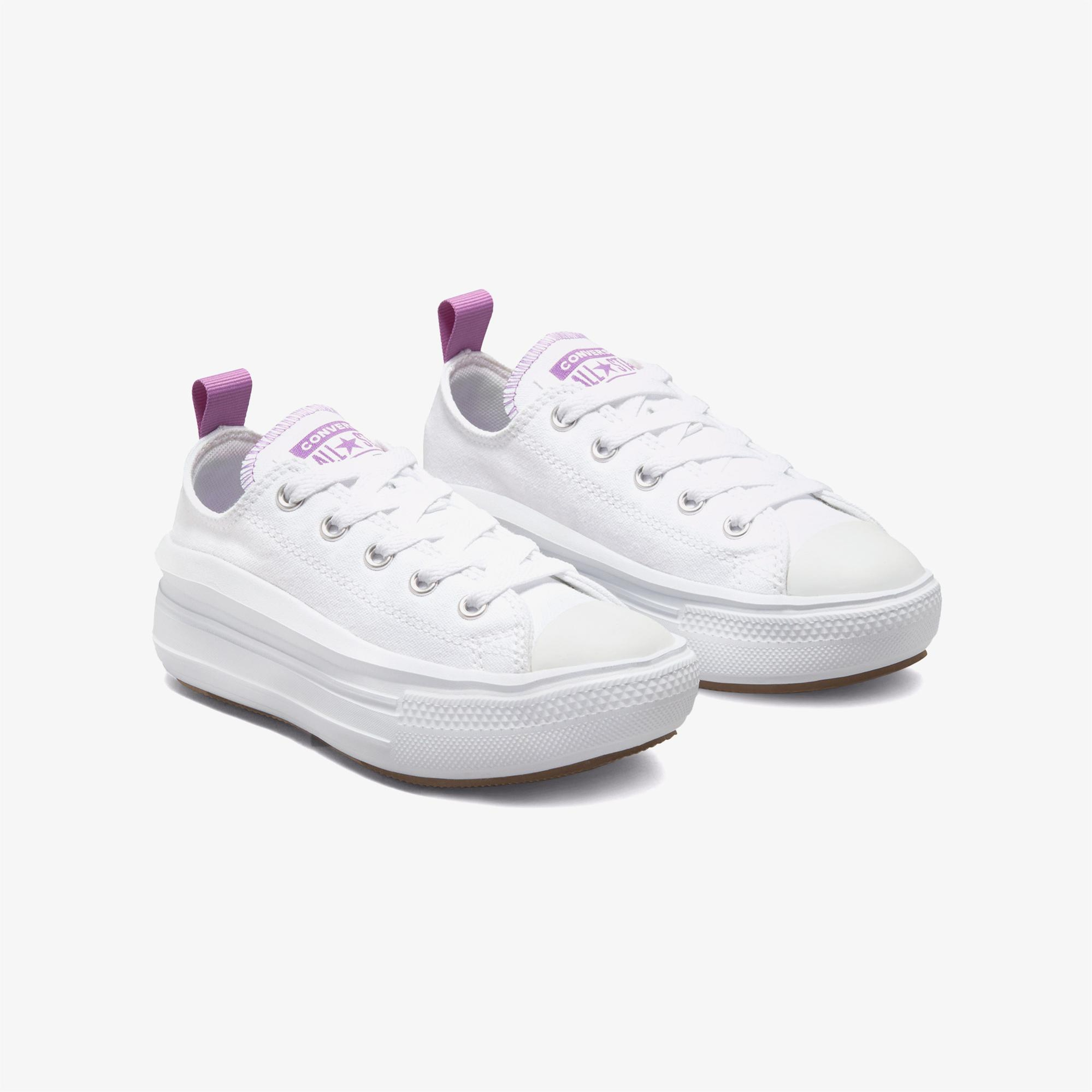 Converse Chuck Taylor All Star Move Çocuk Beyaz Platform Sneaker