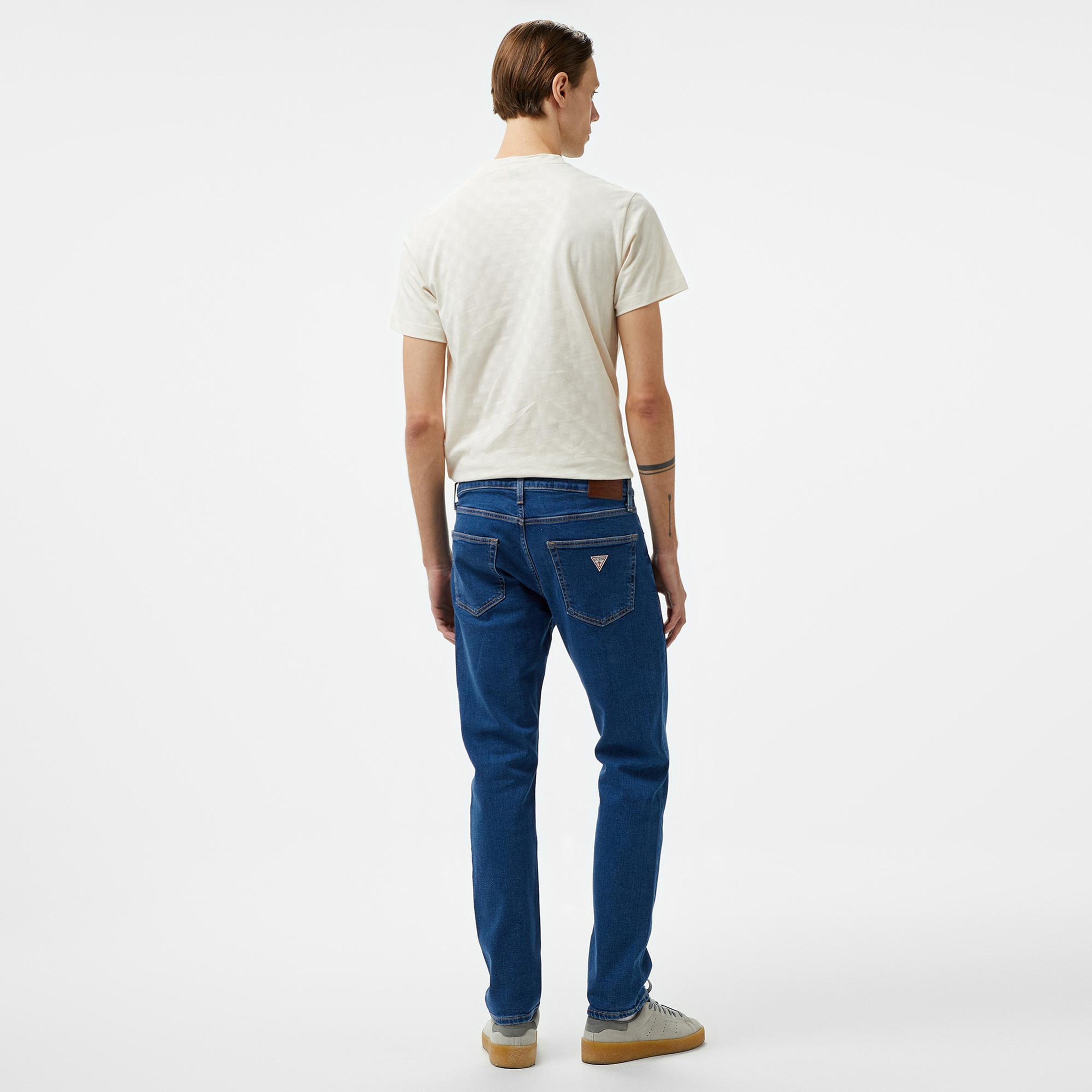 Guess G14 Eco Recy Varane Indigo Erkek Mavi Jean