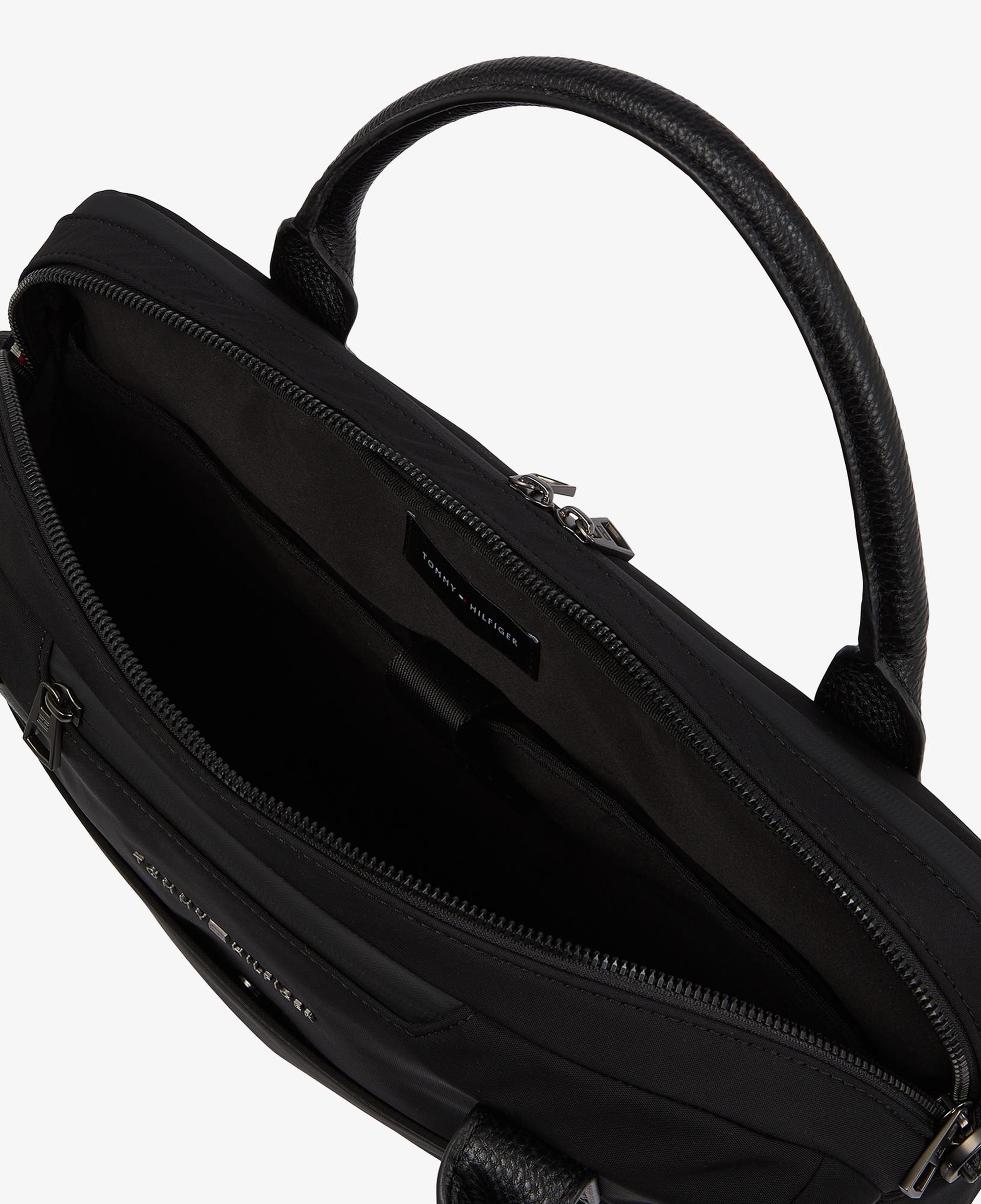 Tommy Hilfiger Nylon Erkek Siyah El Çantası