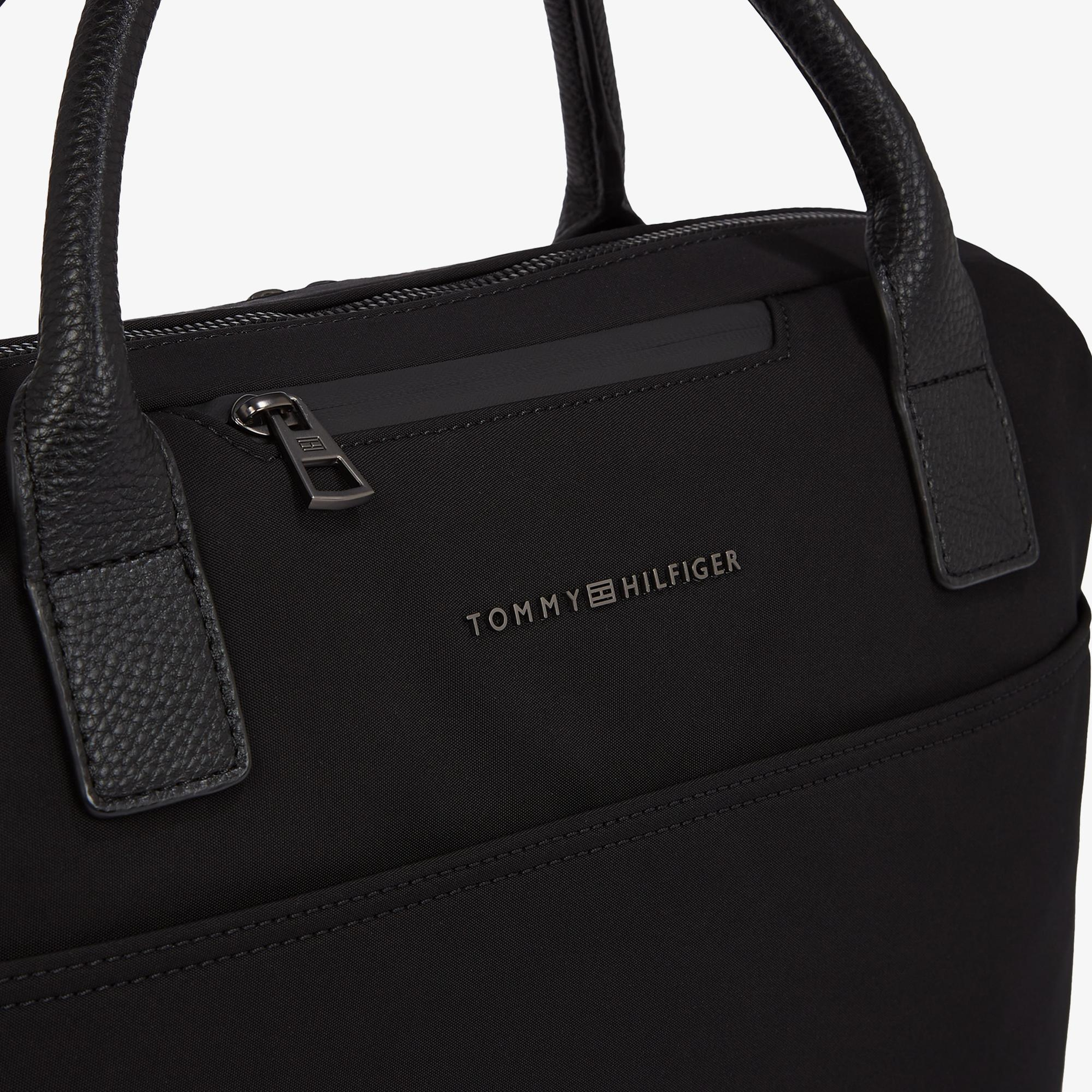 Tommy Hilfiger Nylon Erkek Siyah El Çantası