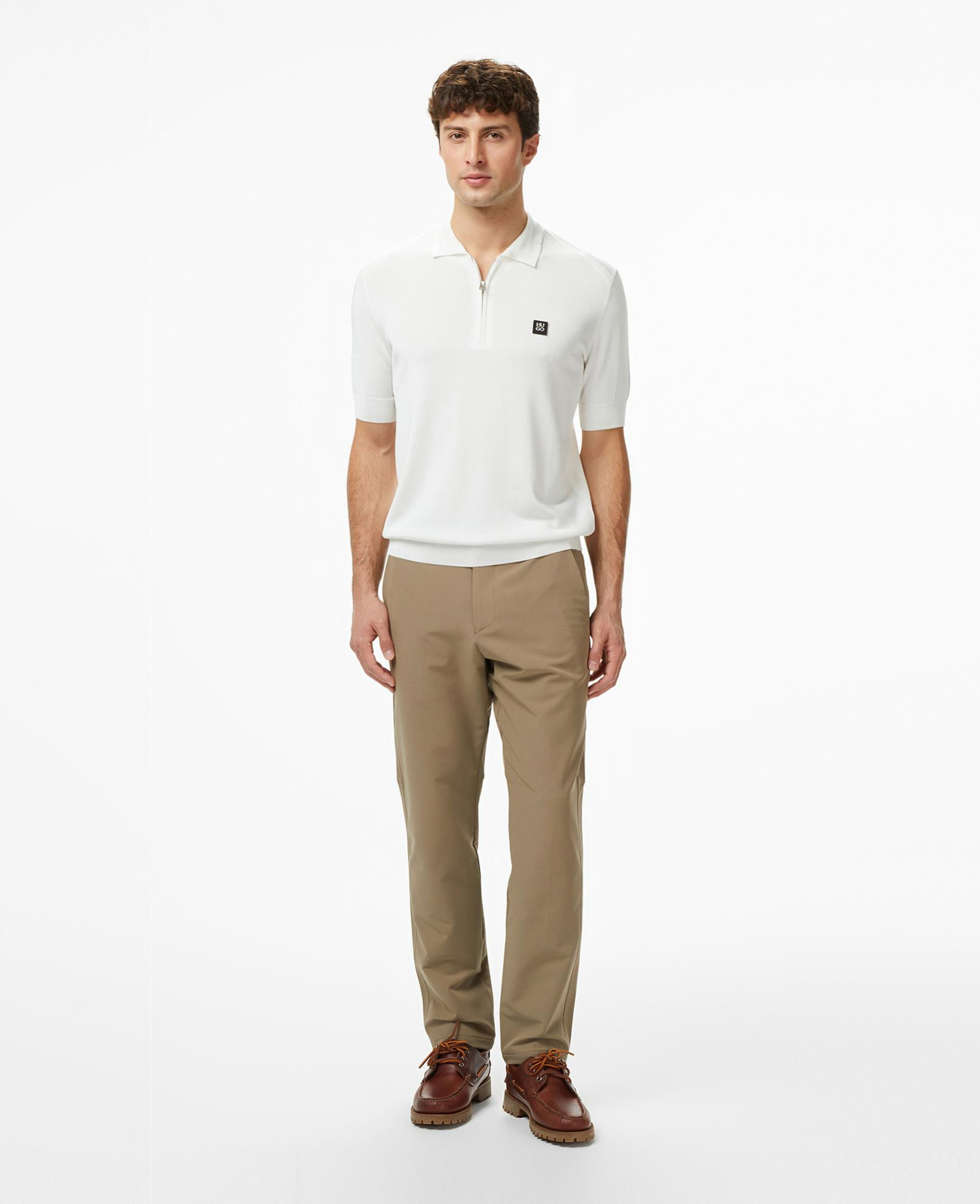 Hugo Sayfong Erkek Beyaz Triko