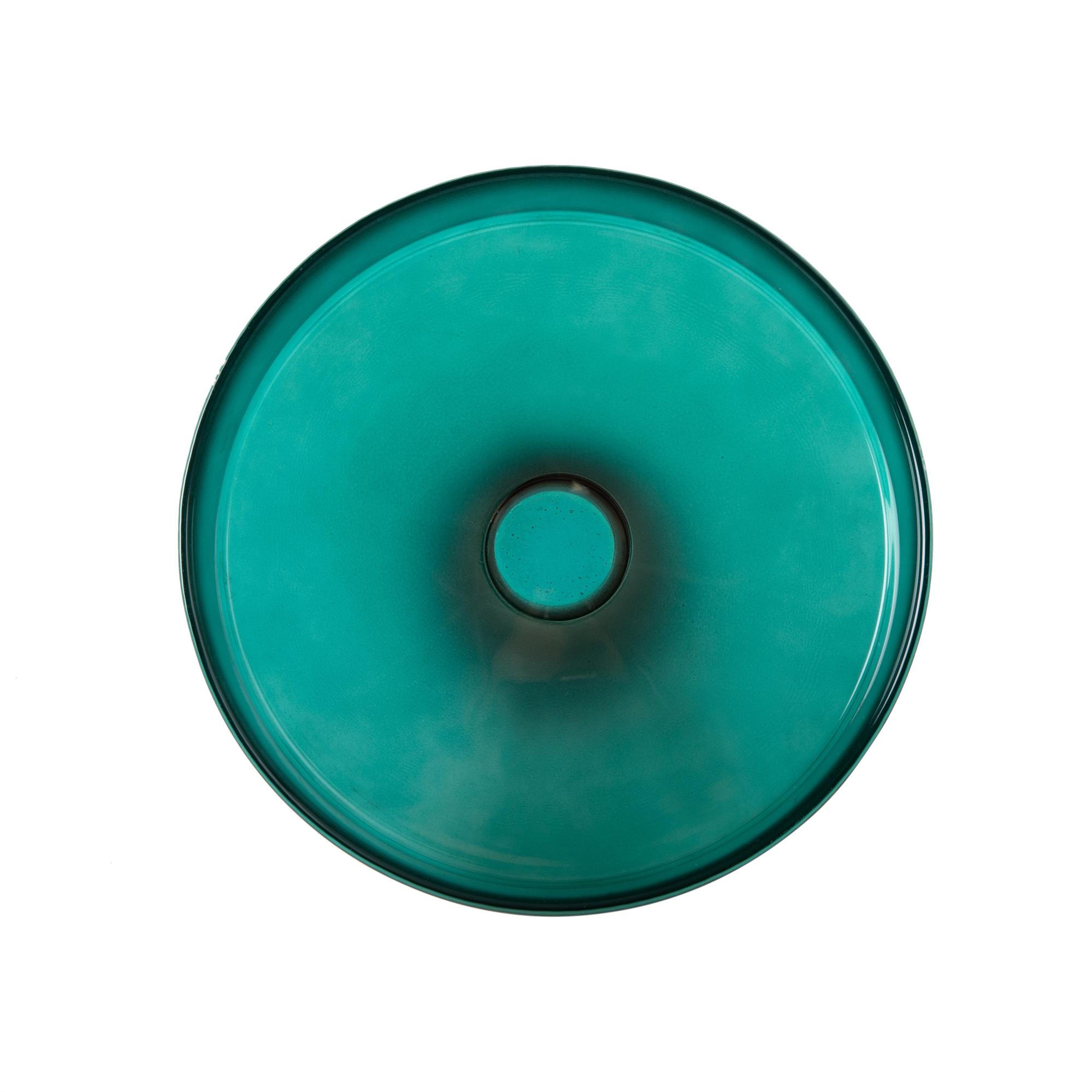 COLORS AYAKLI CAM SUNUM 18CM- YEŞİL