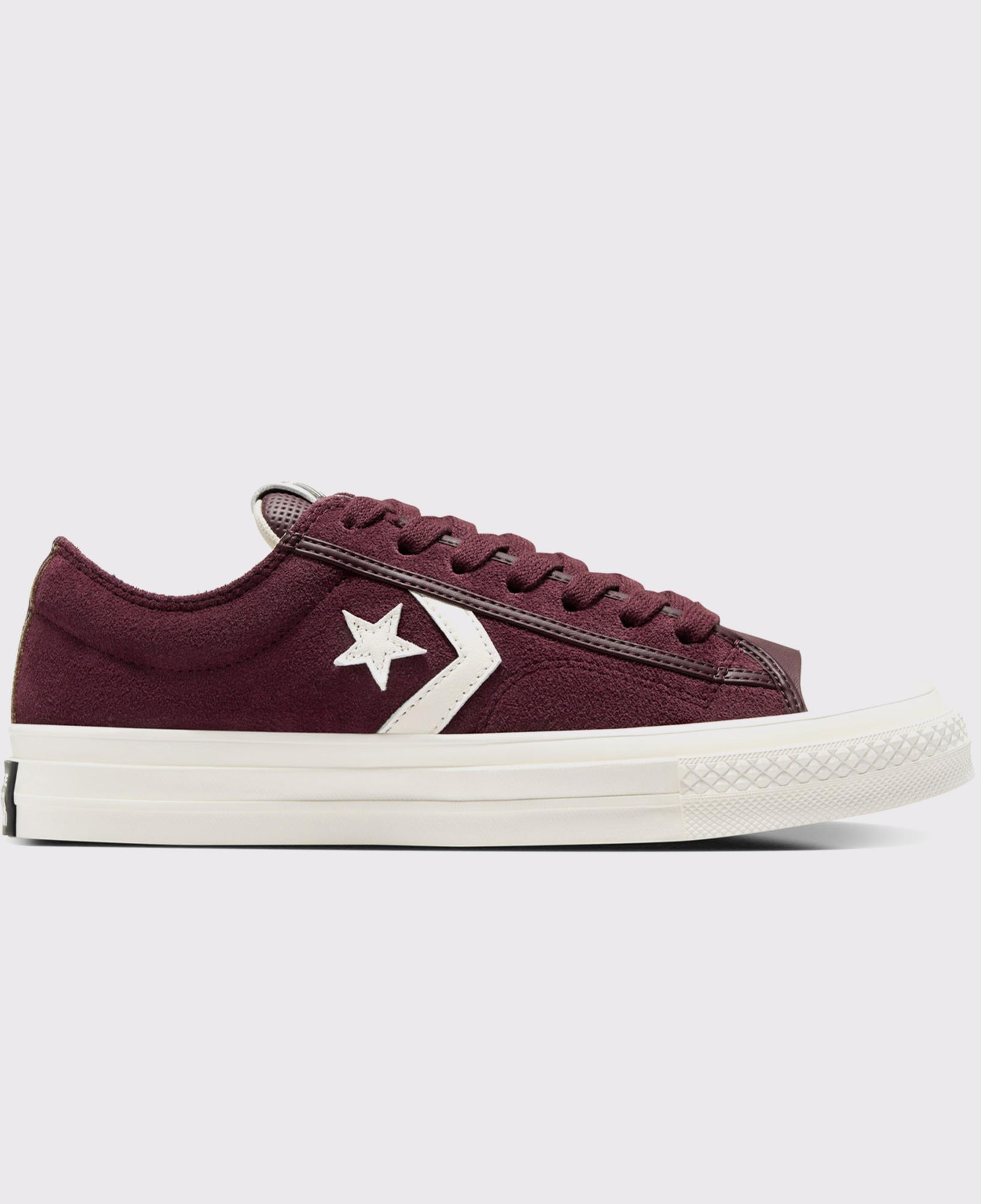Converse Star Player 76 Unisex Bordo Süet Sneaker
