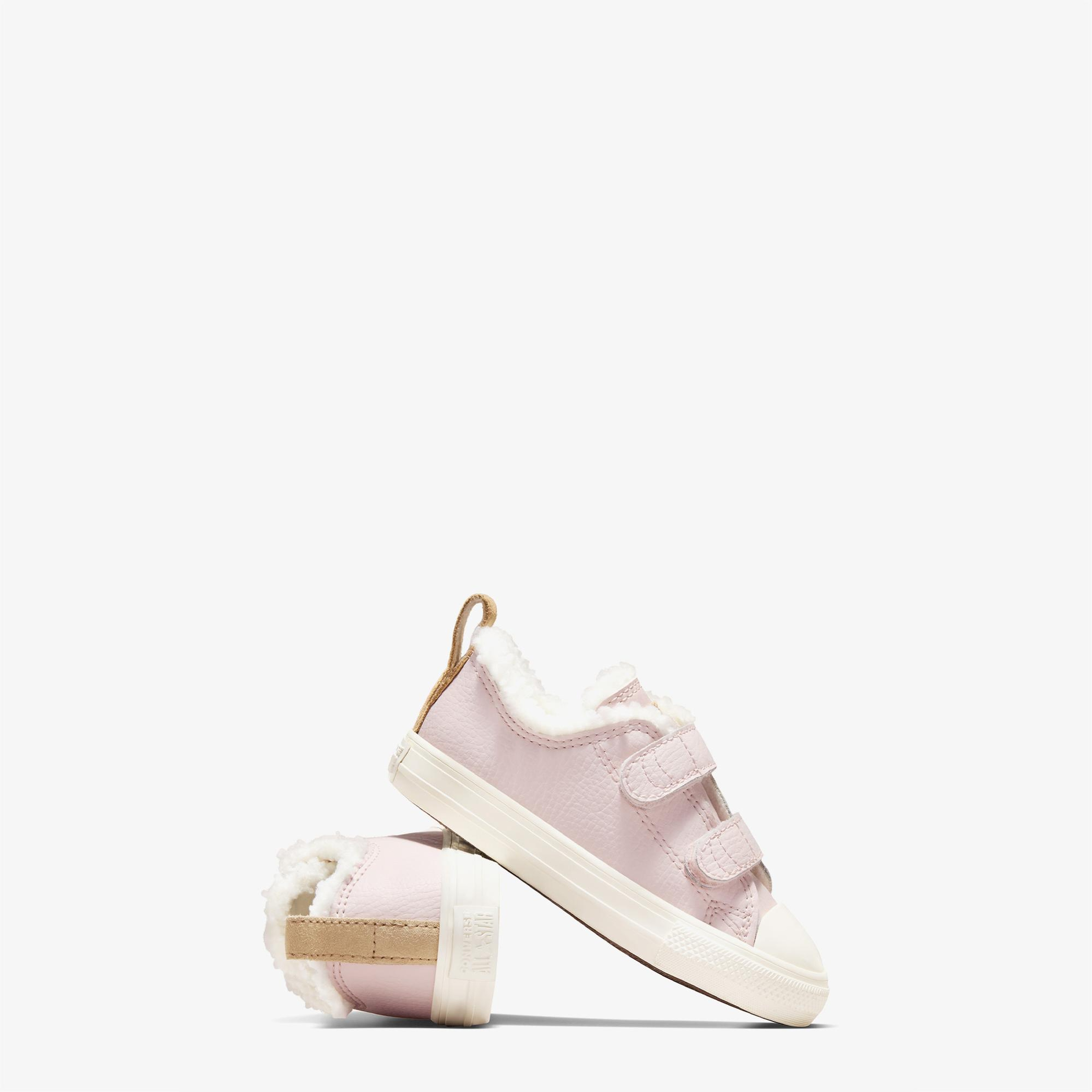 Converse Chuck Taylor All Star 2V Çocuk Pembe Deri Sneaker