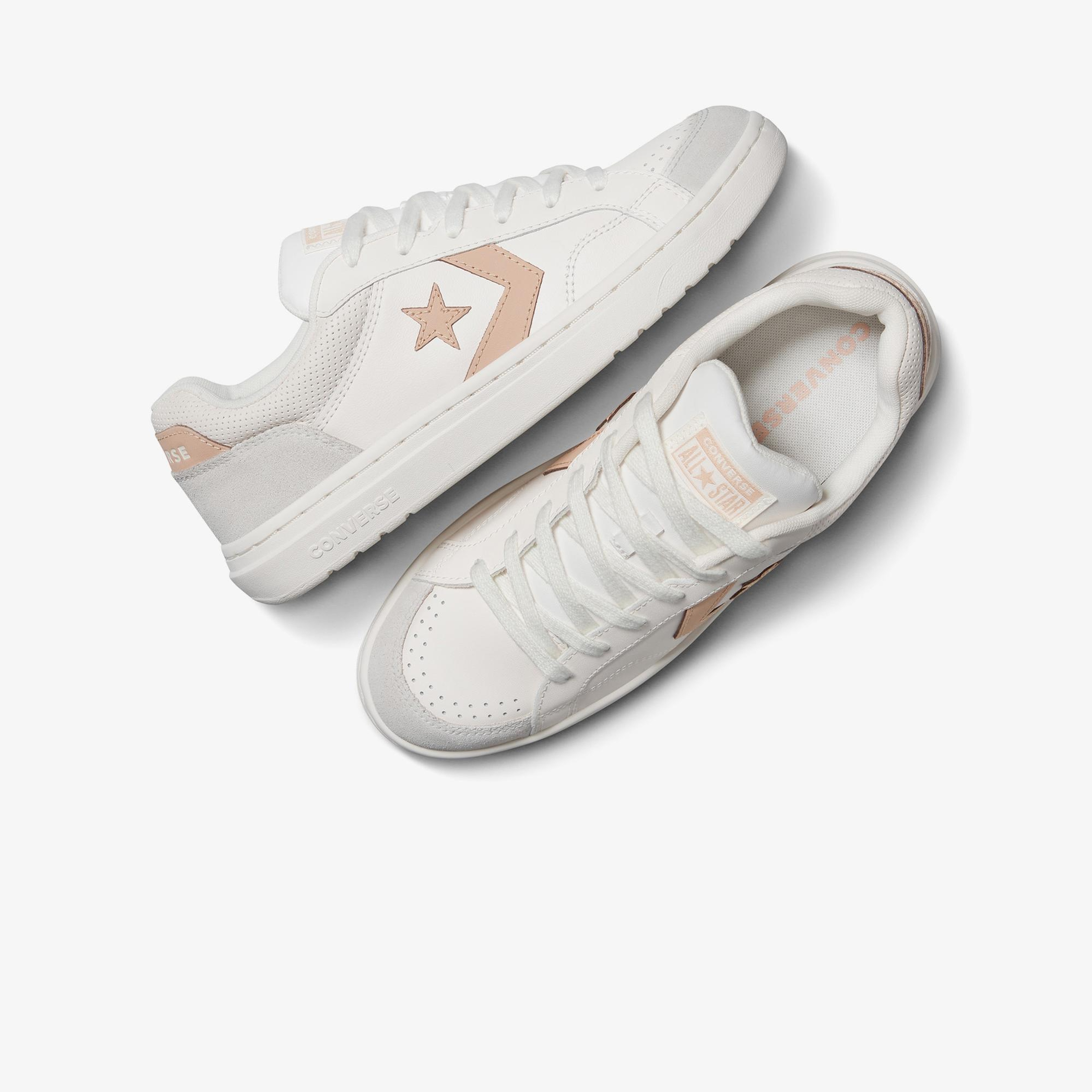 Converse Pro Blaze Unisex Krem Deri Sneaker