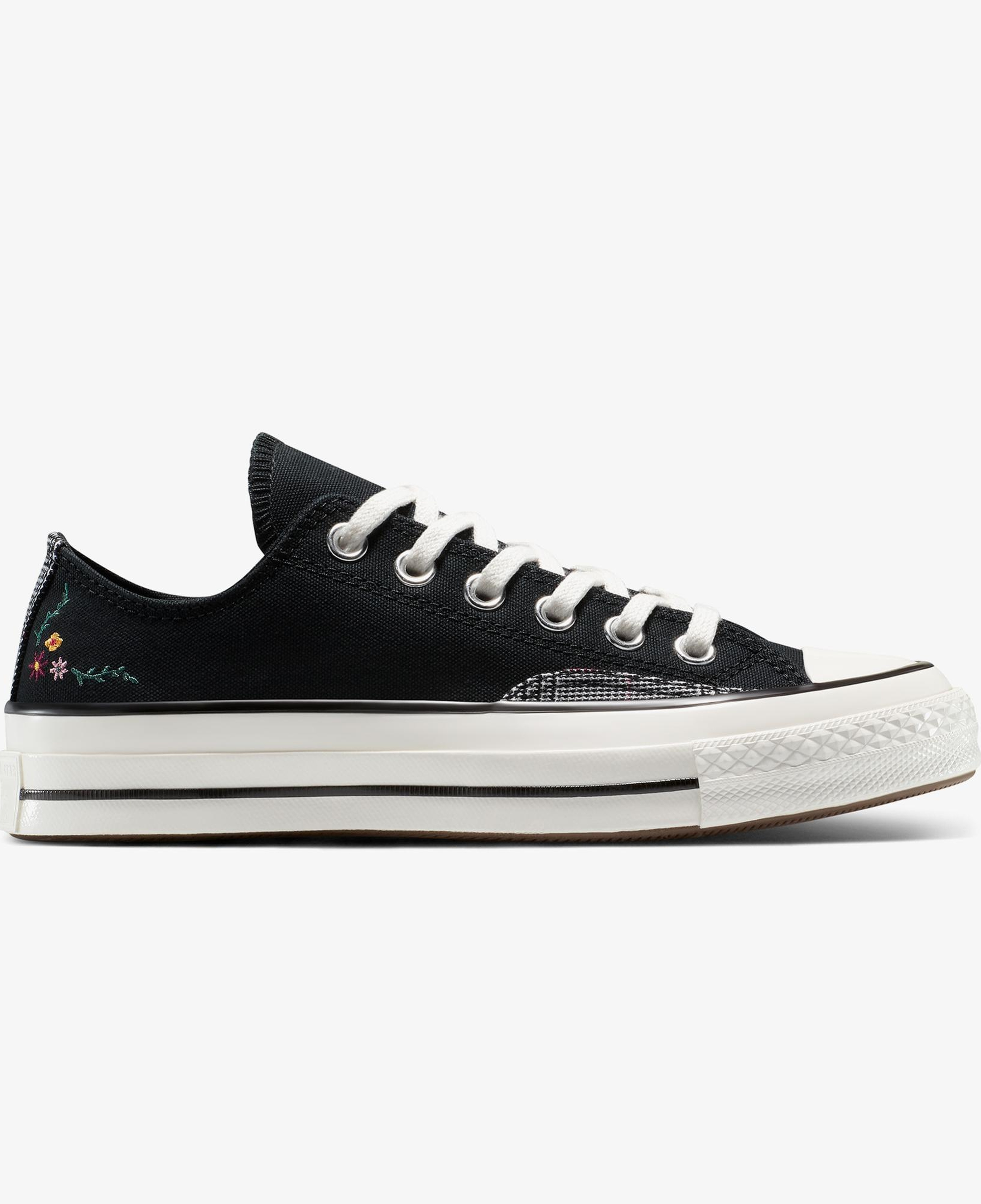 Converse Chuck 70 Varsity Vines Unisex Siyah Sneaker