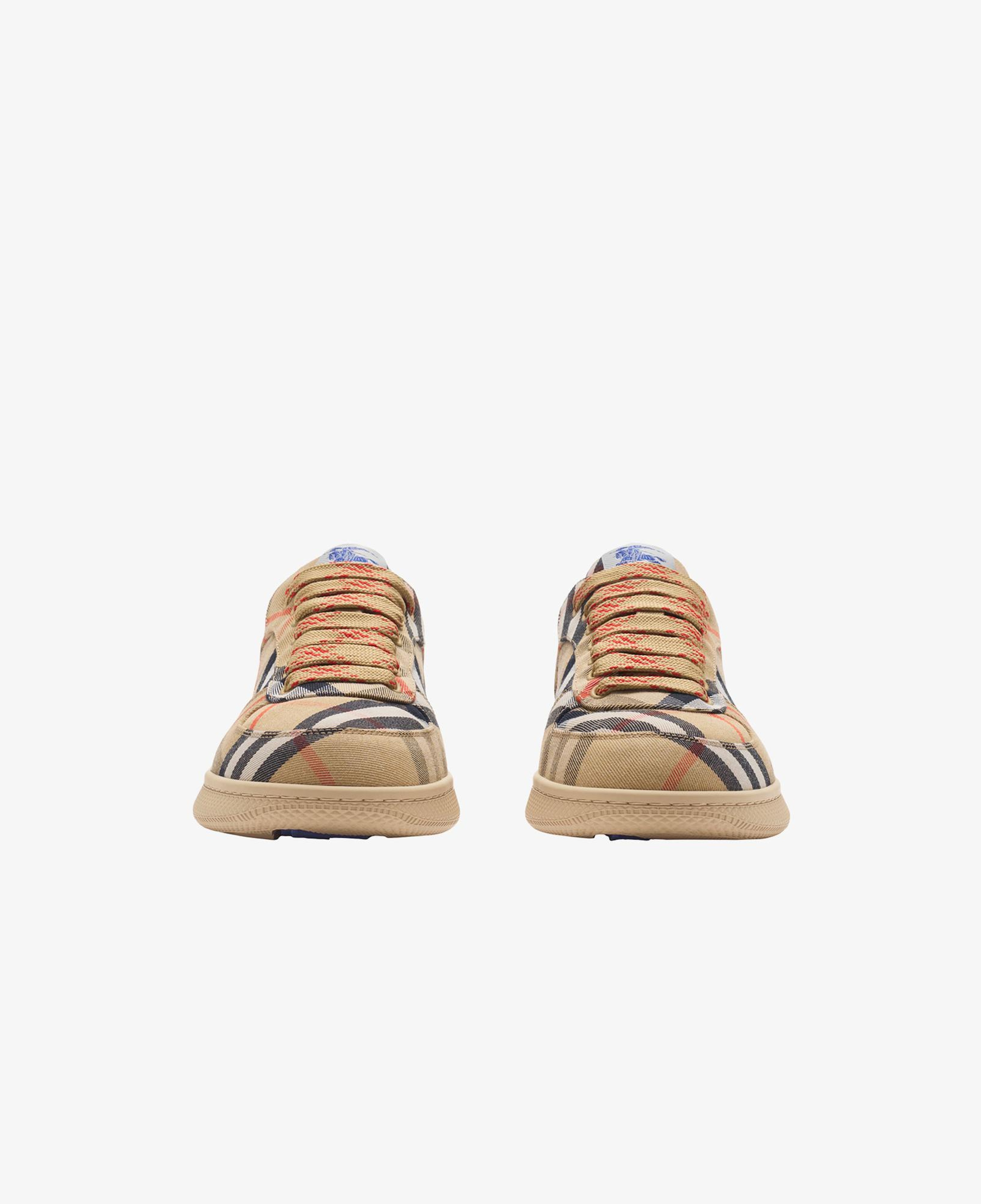 Burberry Check Terrace Kadın Bej Sneaker
