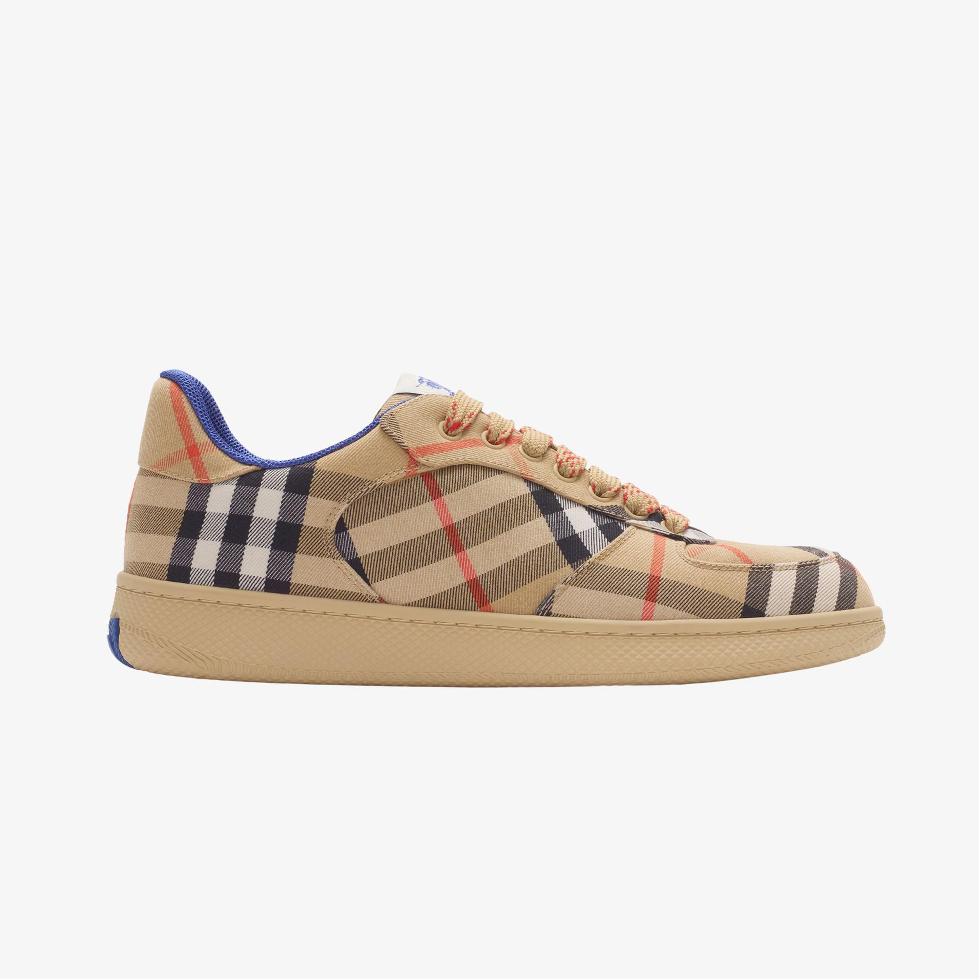 Burberry Check Terrace Kadın Bej Sneaker