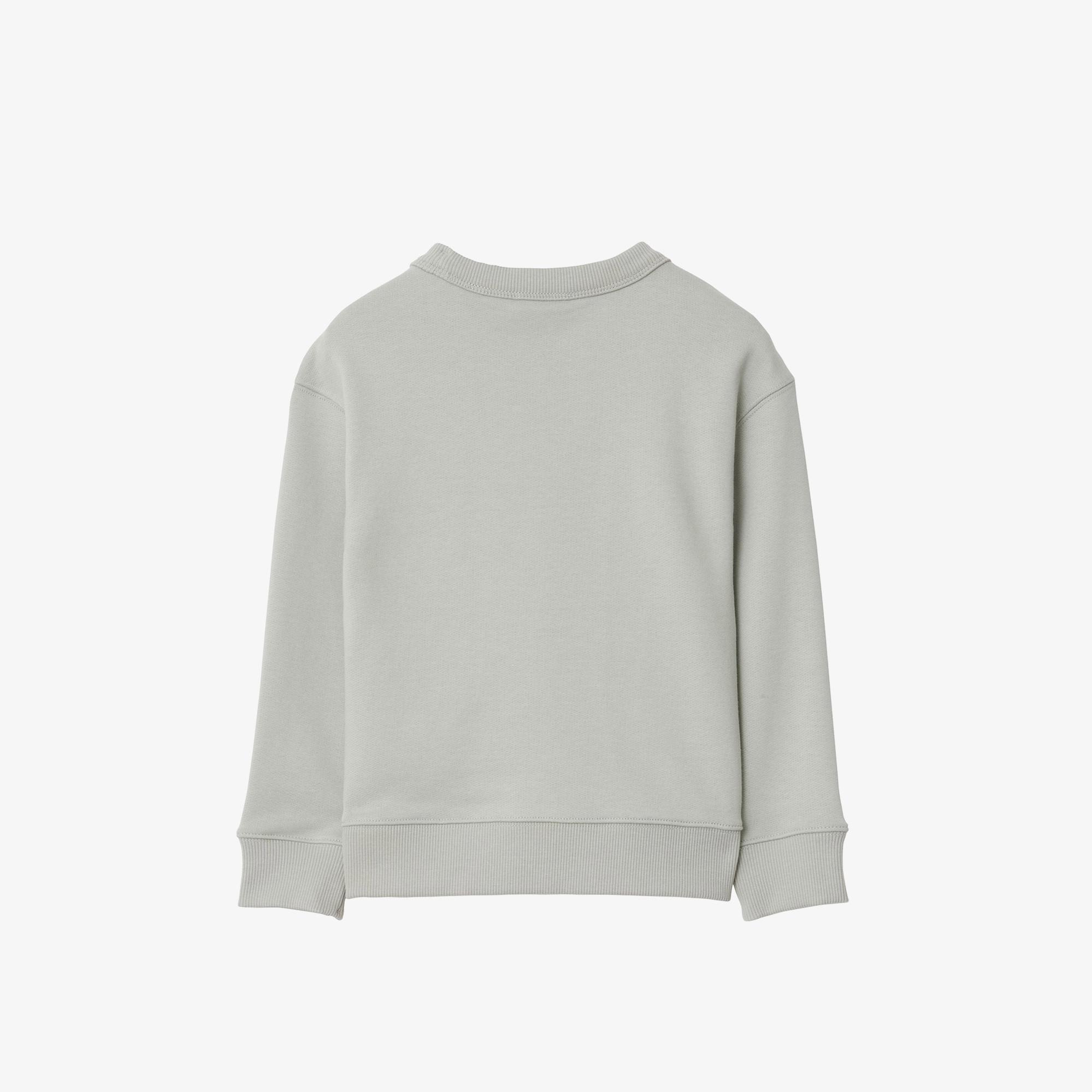 Burberry Mathew Teddy Çocuk Gri Sweatshirt